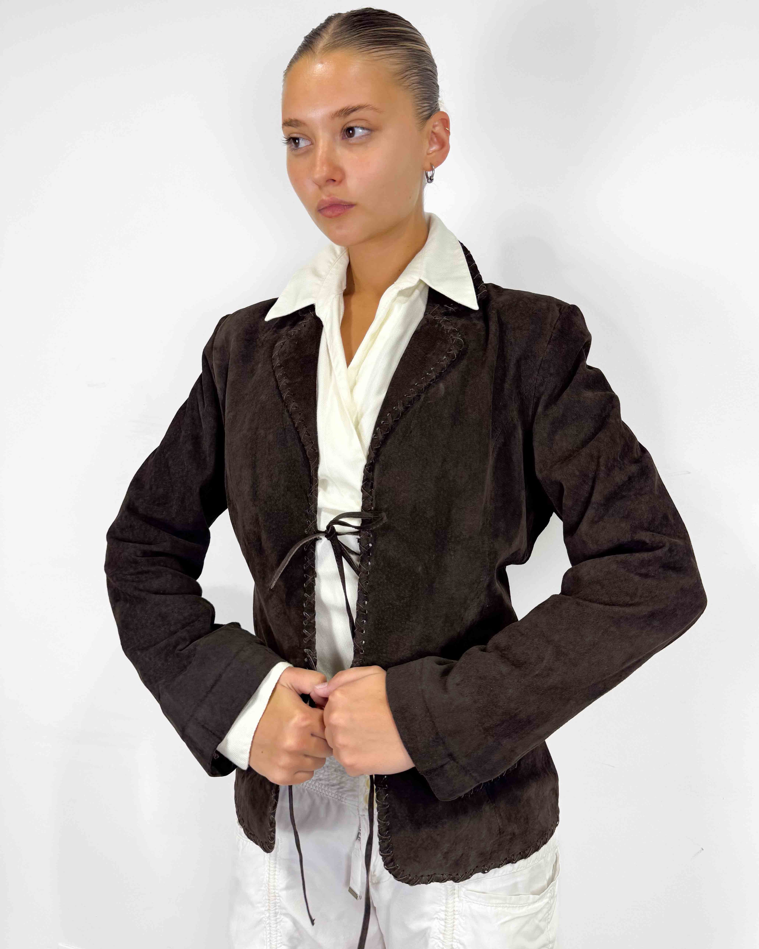 The vilma leather jacket
