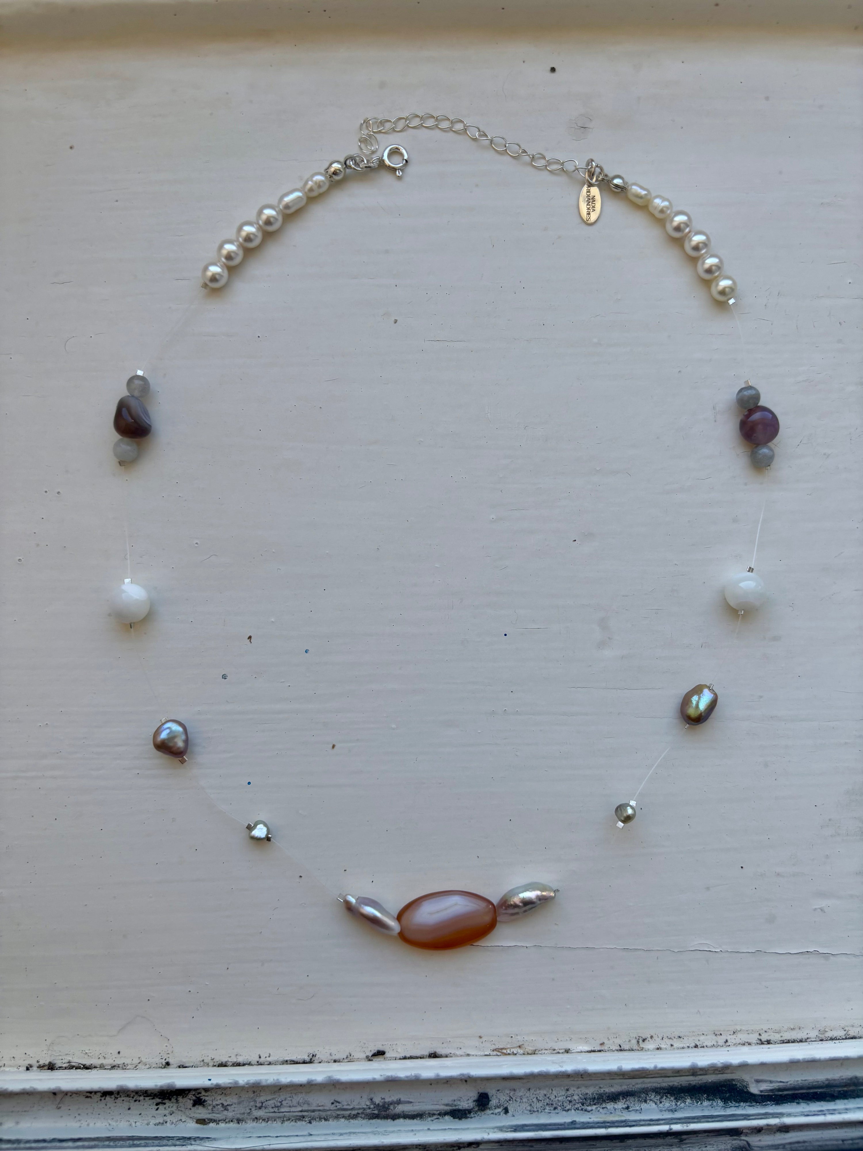 Tidal relic necklace - soft form i