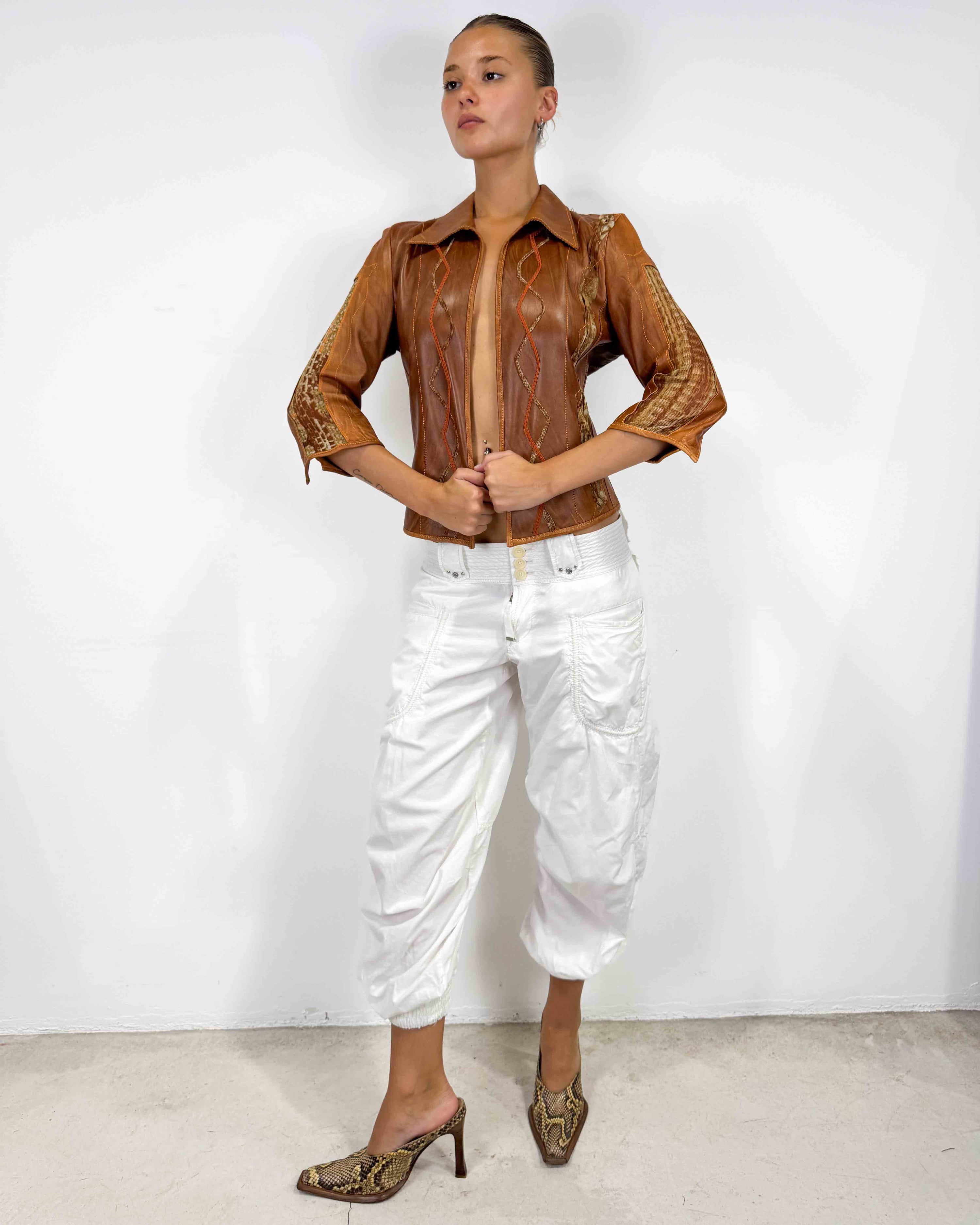 The claire leather jacket