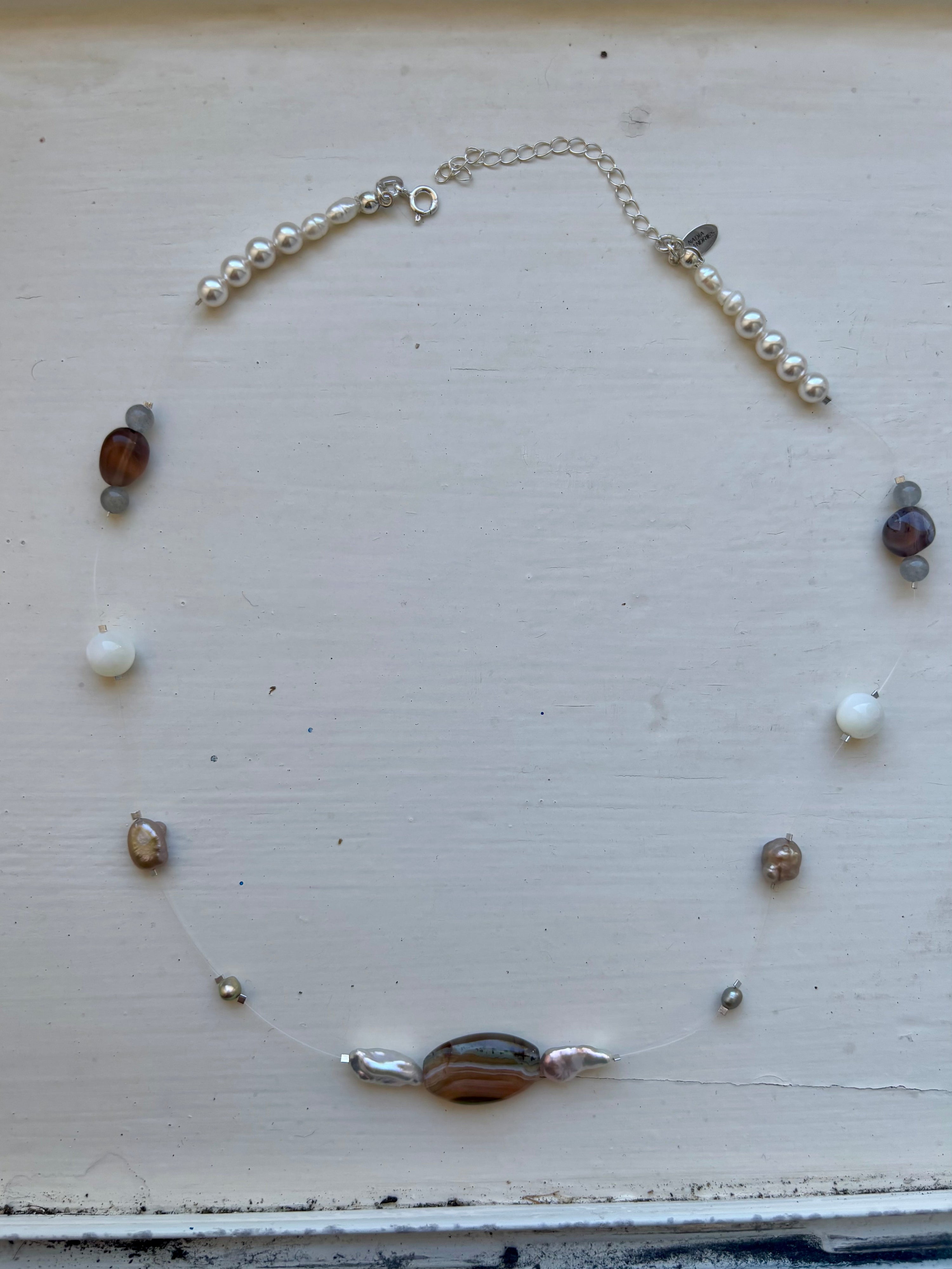 Tidal relic necklace - soft form ii