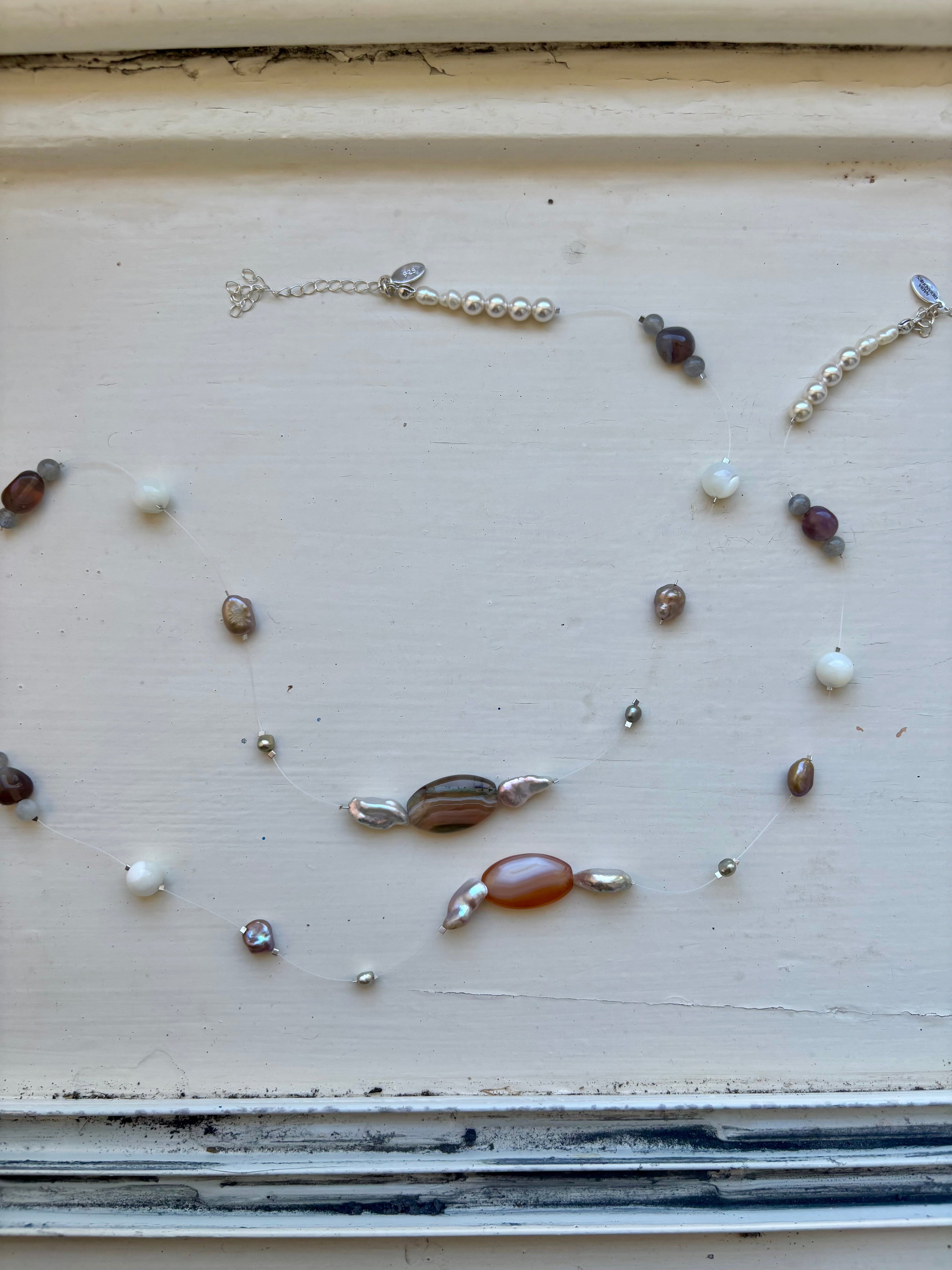 Tidal relic necklace - soft form ii