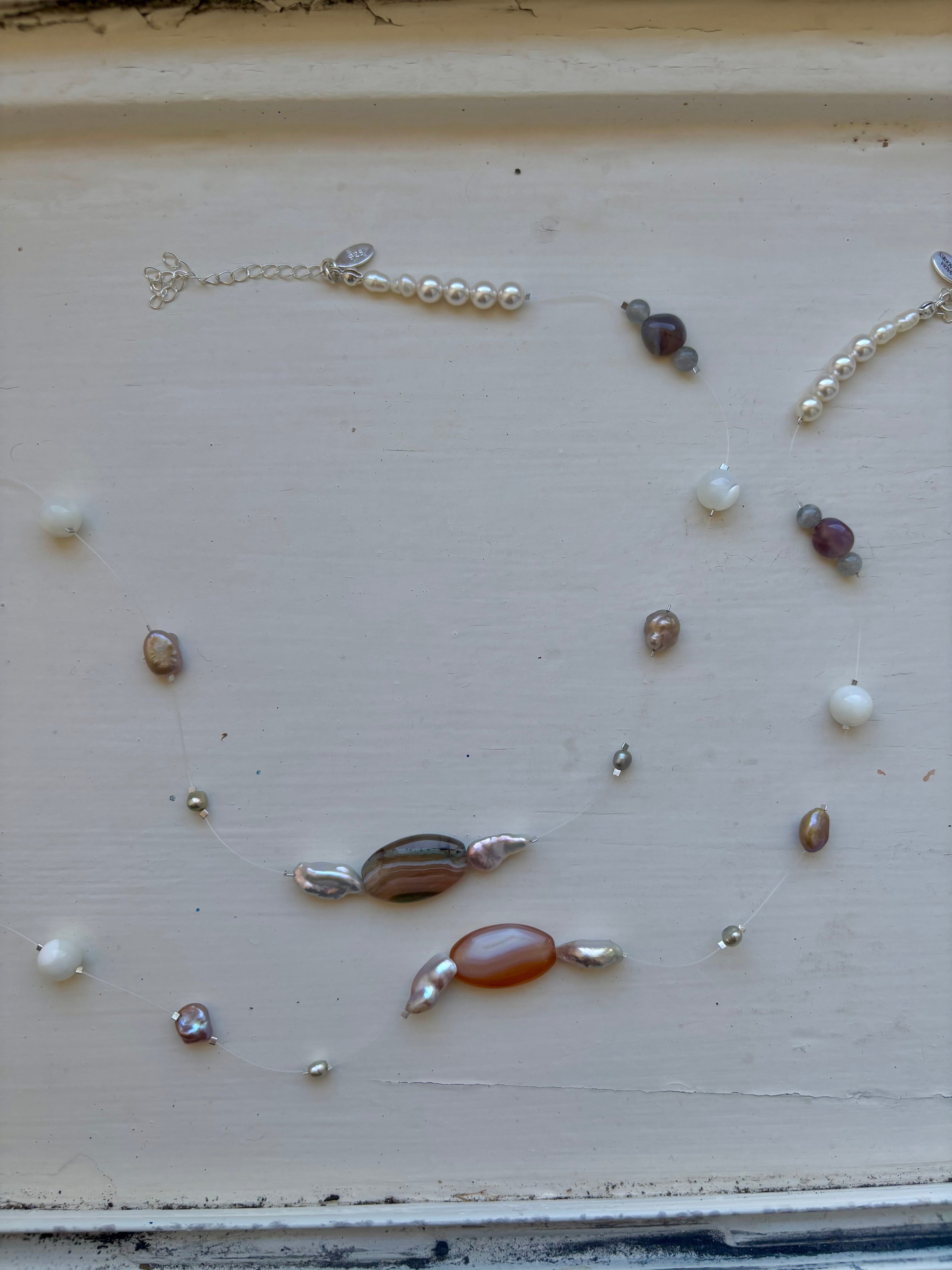 Tidal relic necklace - soft form i