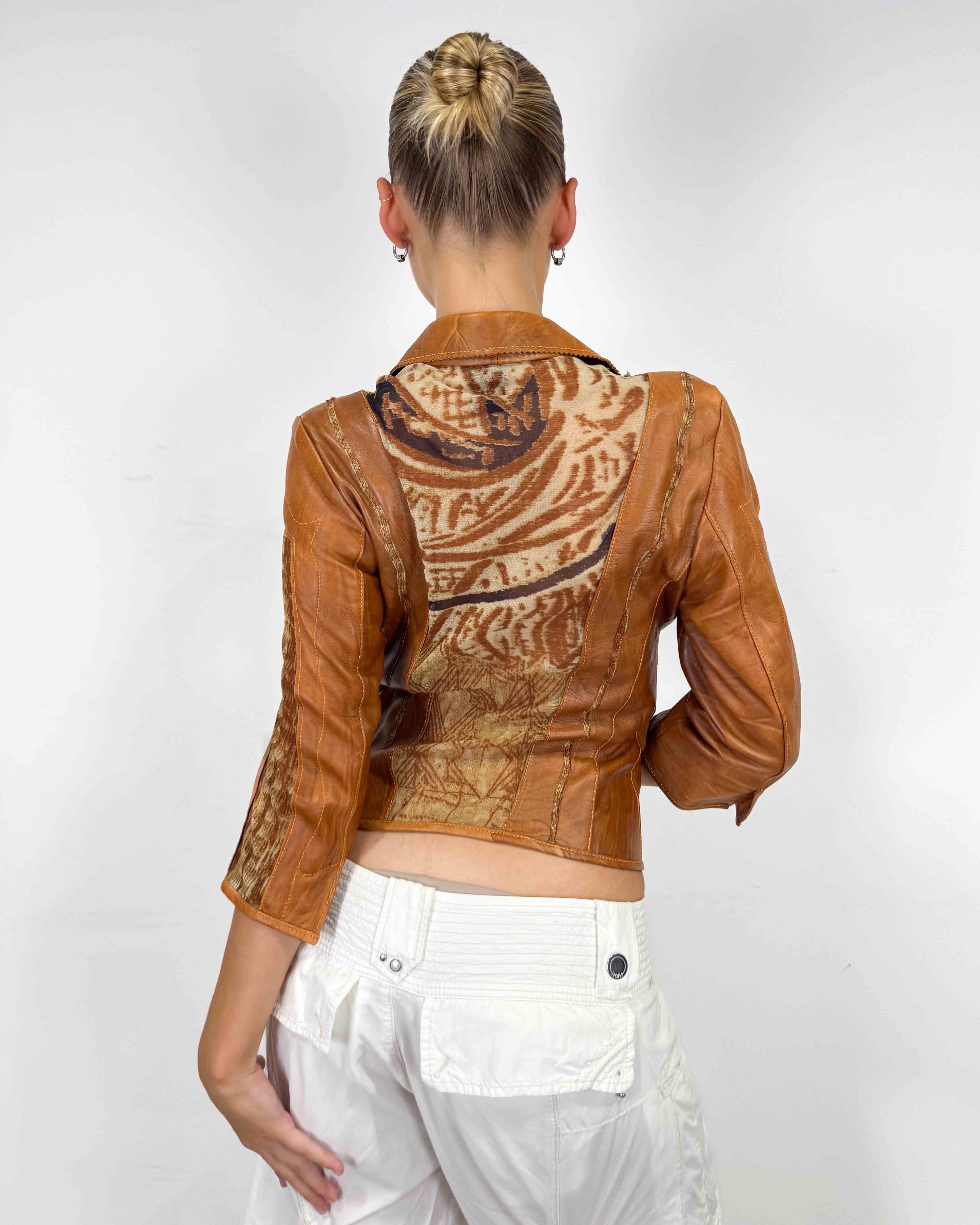 The claire leather jacket