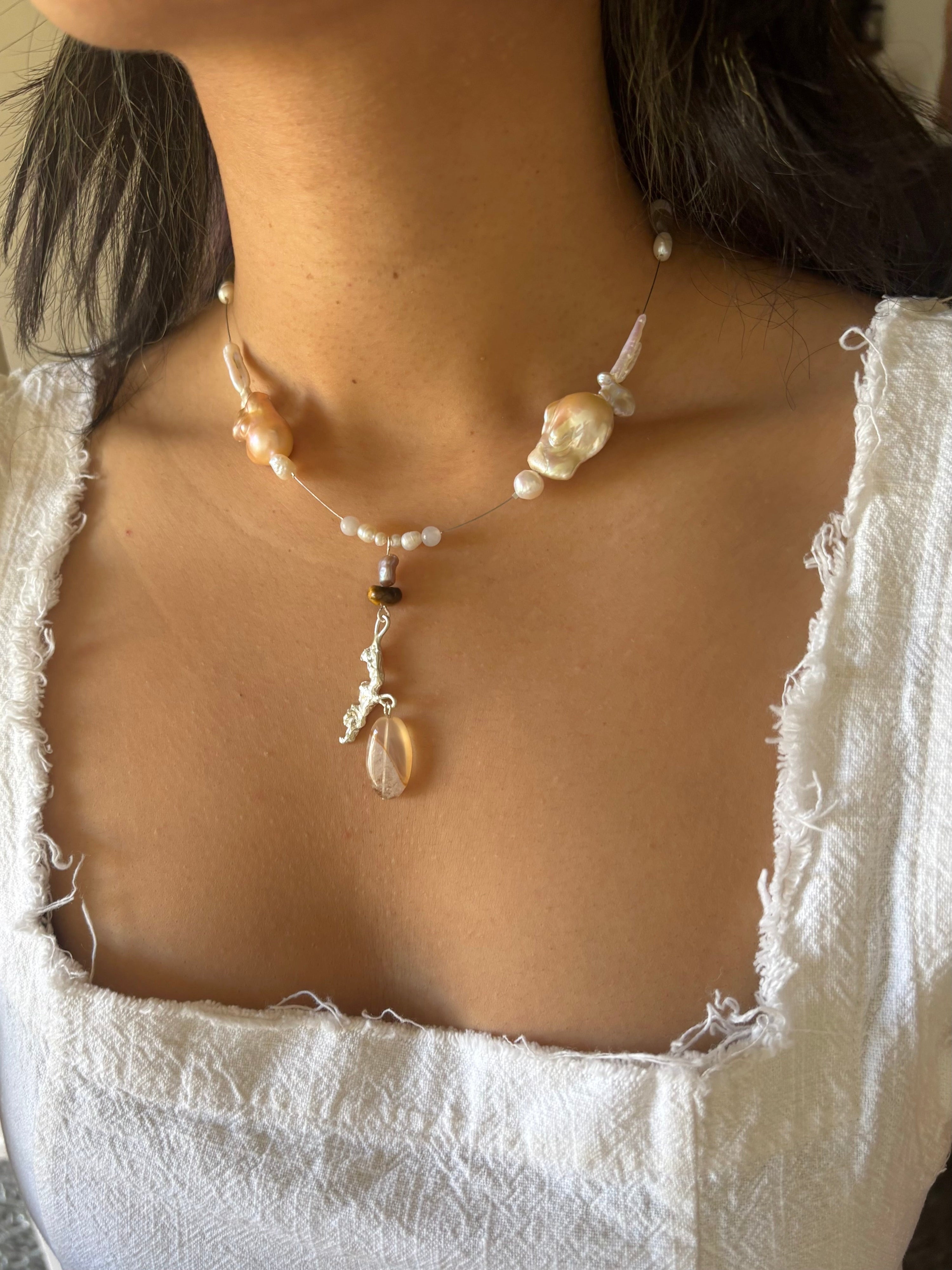 Tidal relic necklace - untethered