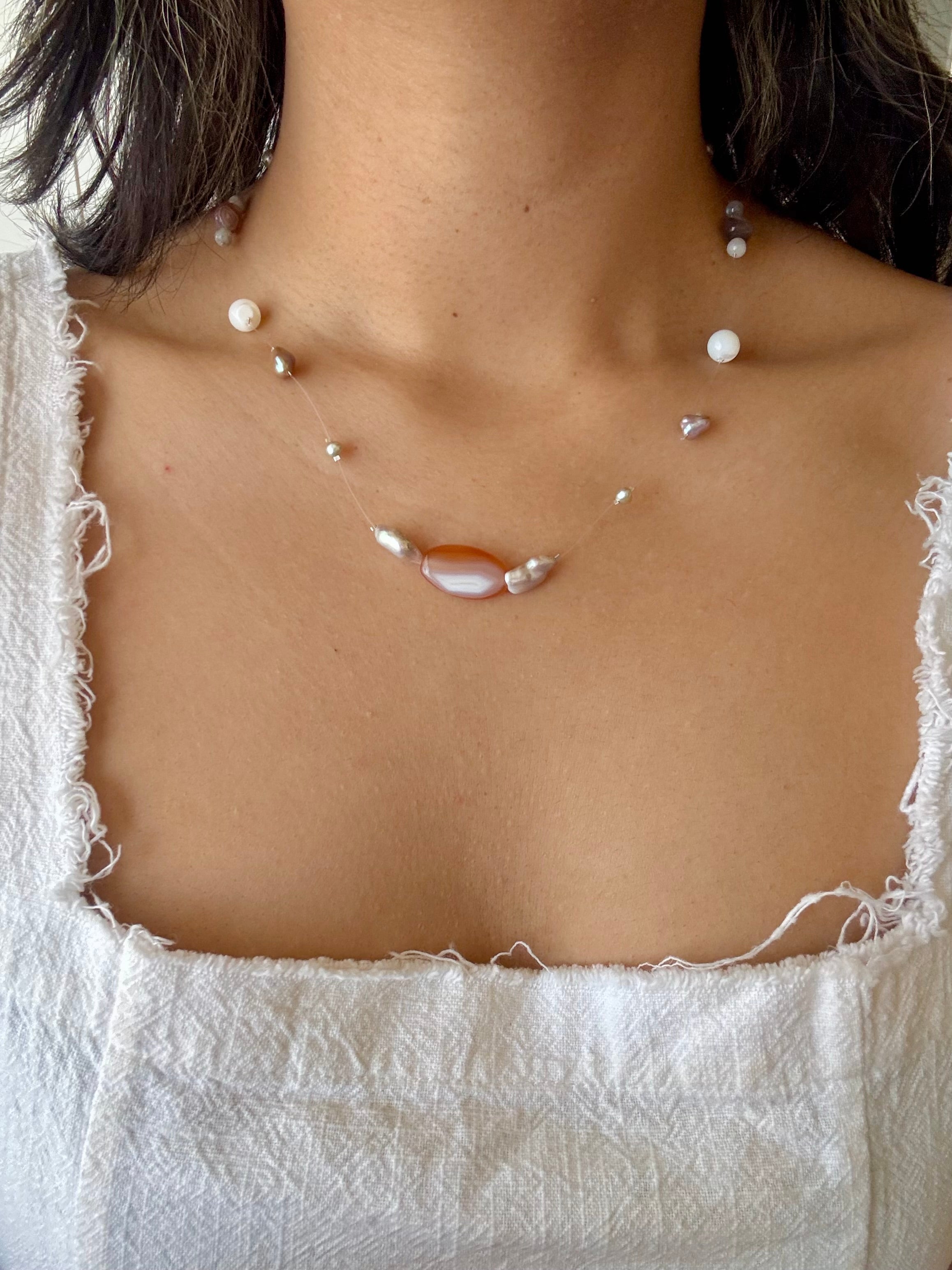 Tidal relic necklace - soft form i