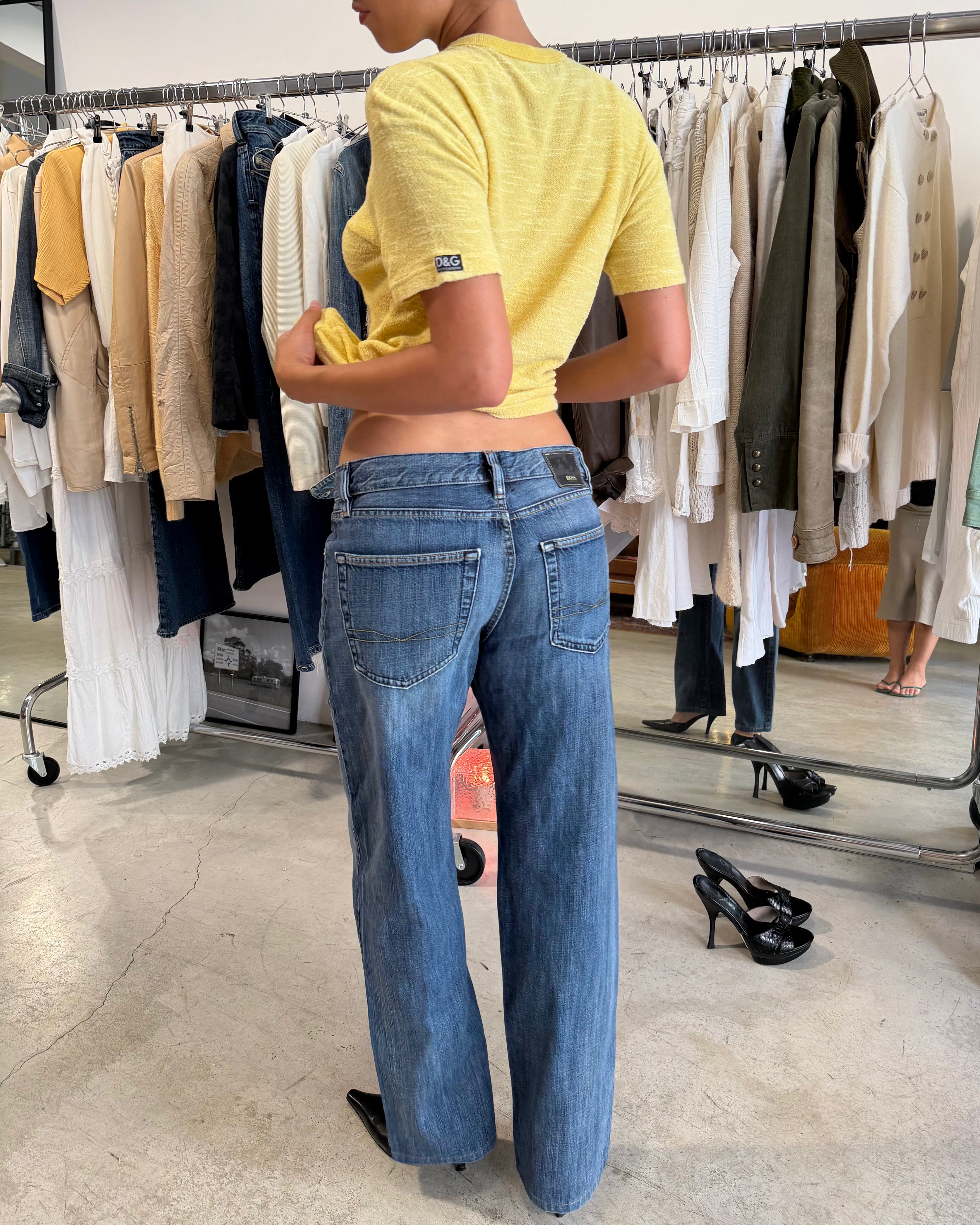 The melanie top by dolce & gabbana