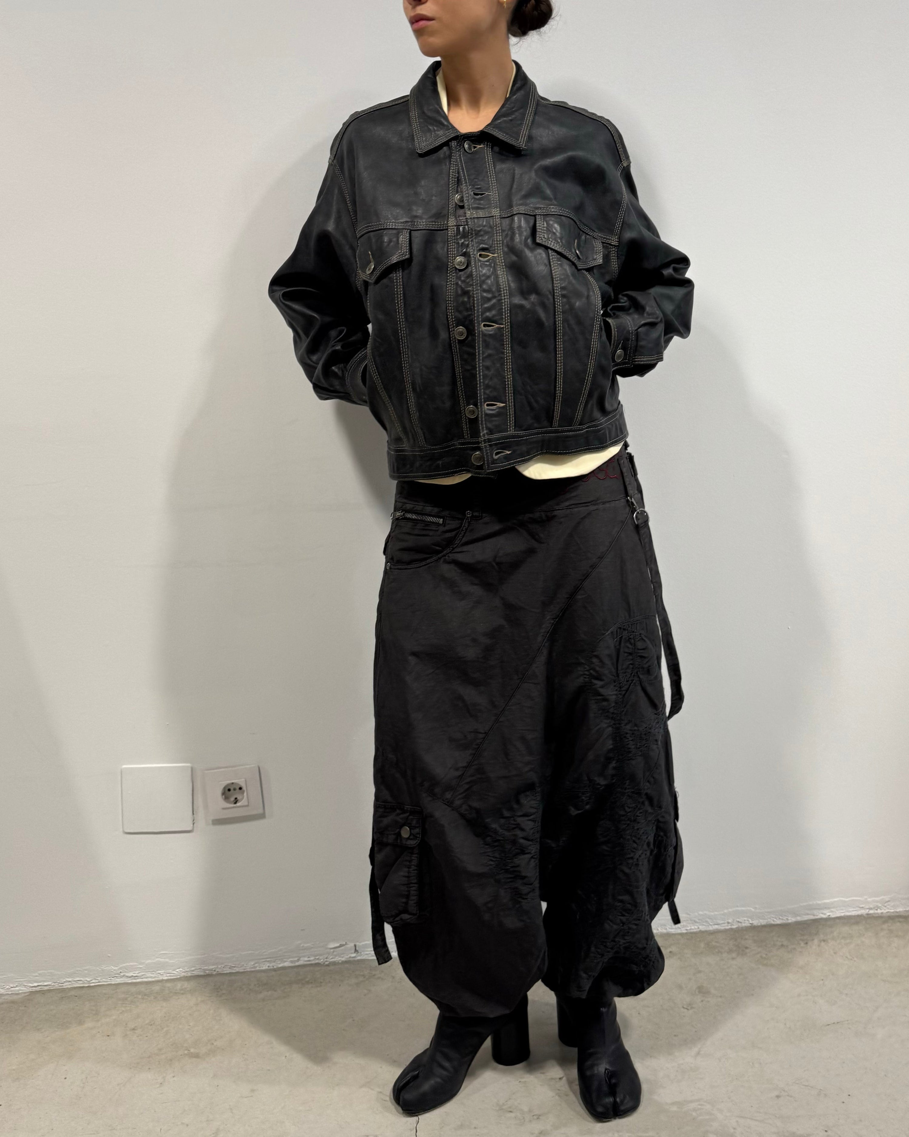 The camille leather jacket