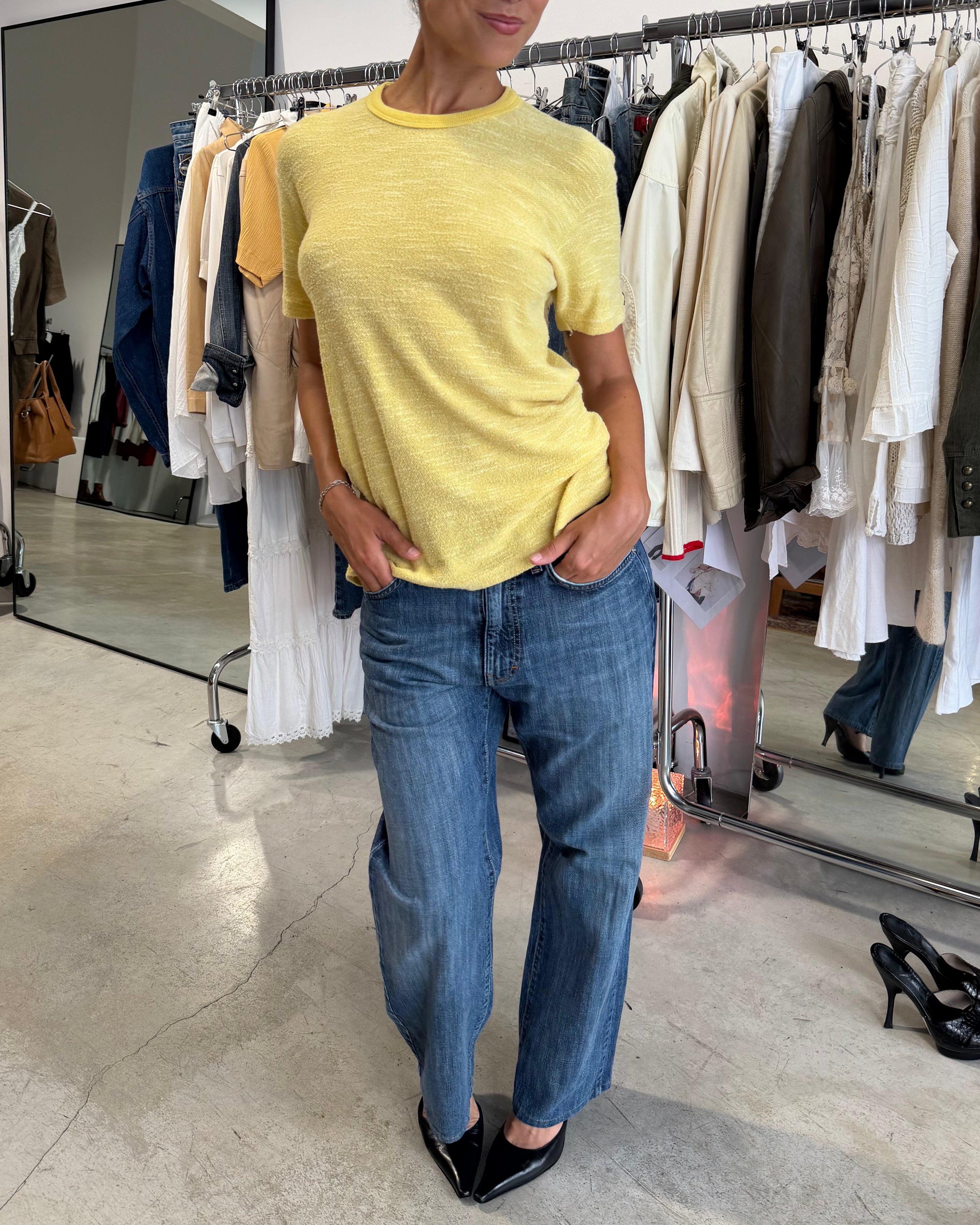 The melanie top by dolce & gabbana
