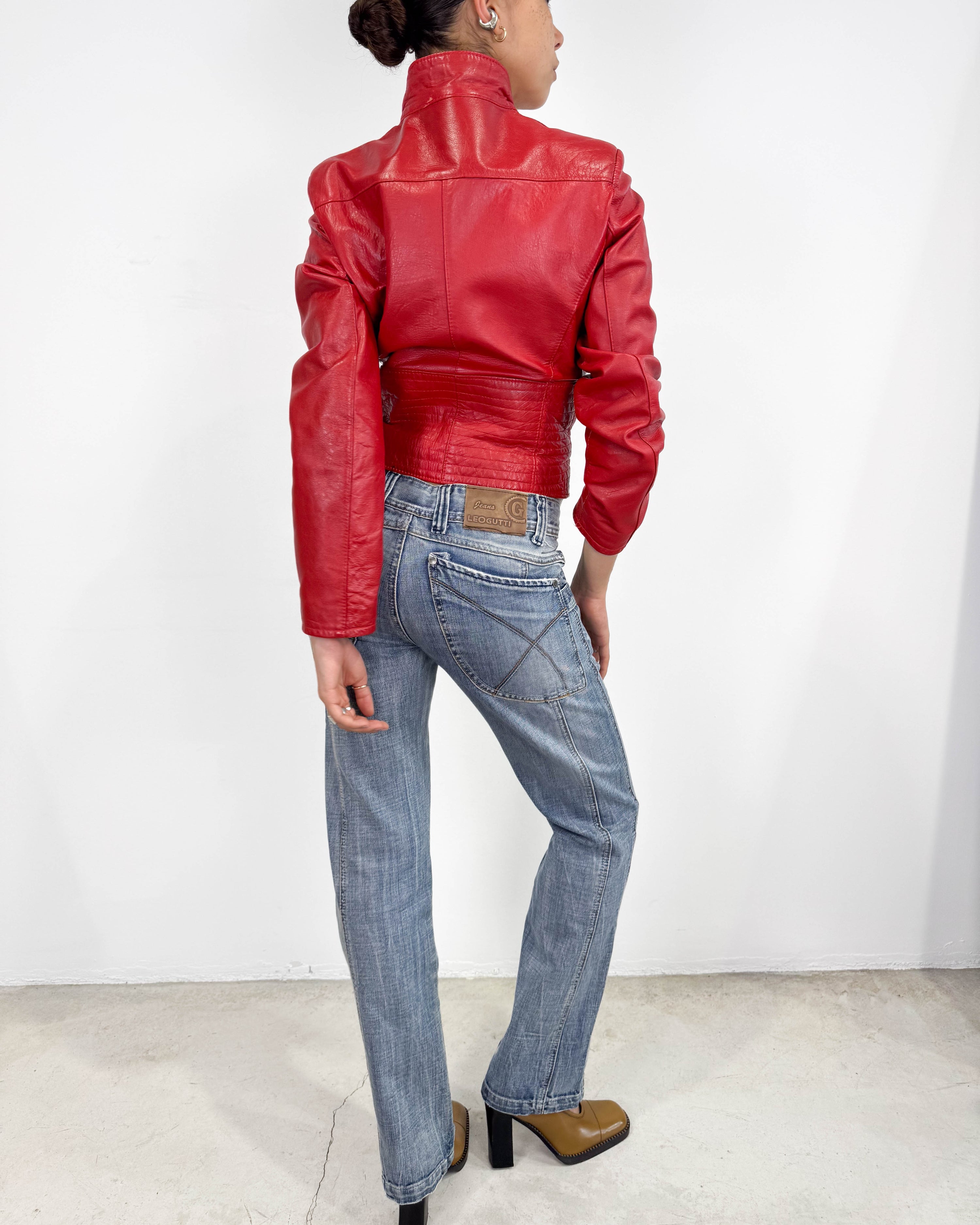 The fatema leather jacket