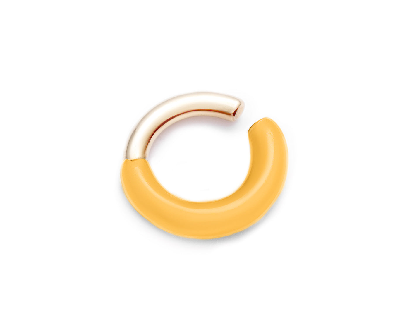 Melted ear-cuff vermail