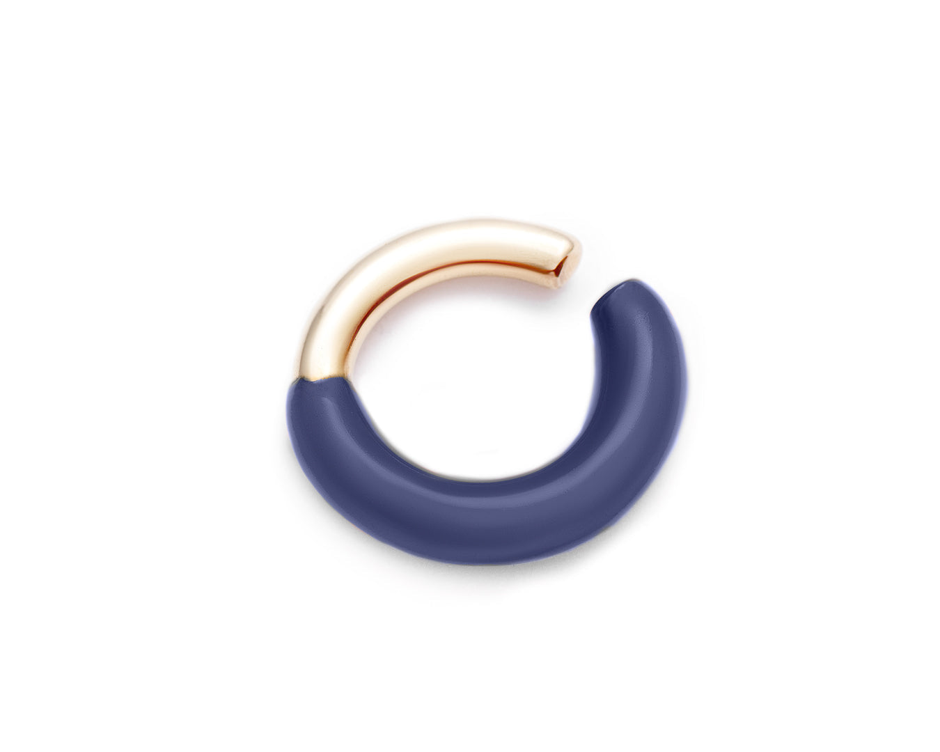 Melted ear-cuff vermail