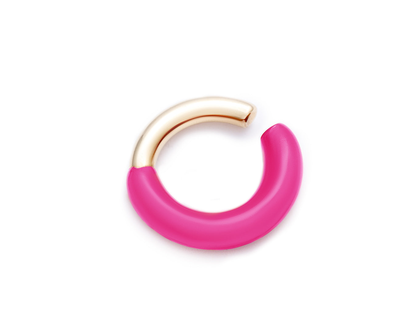 Melted ear-cuff vermail
