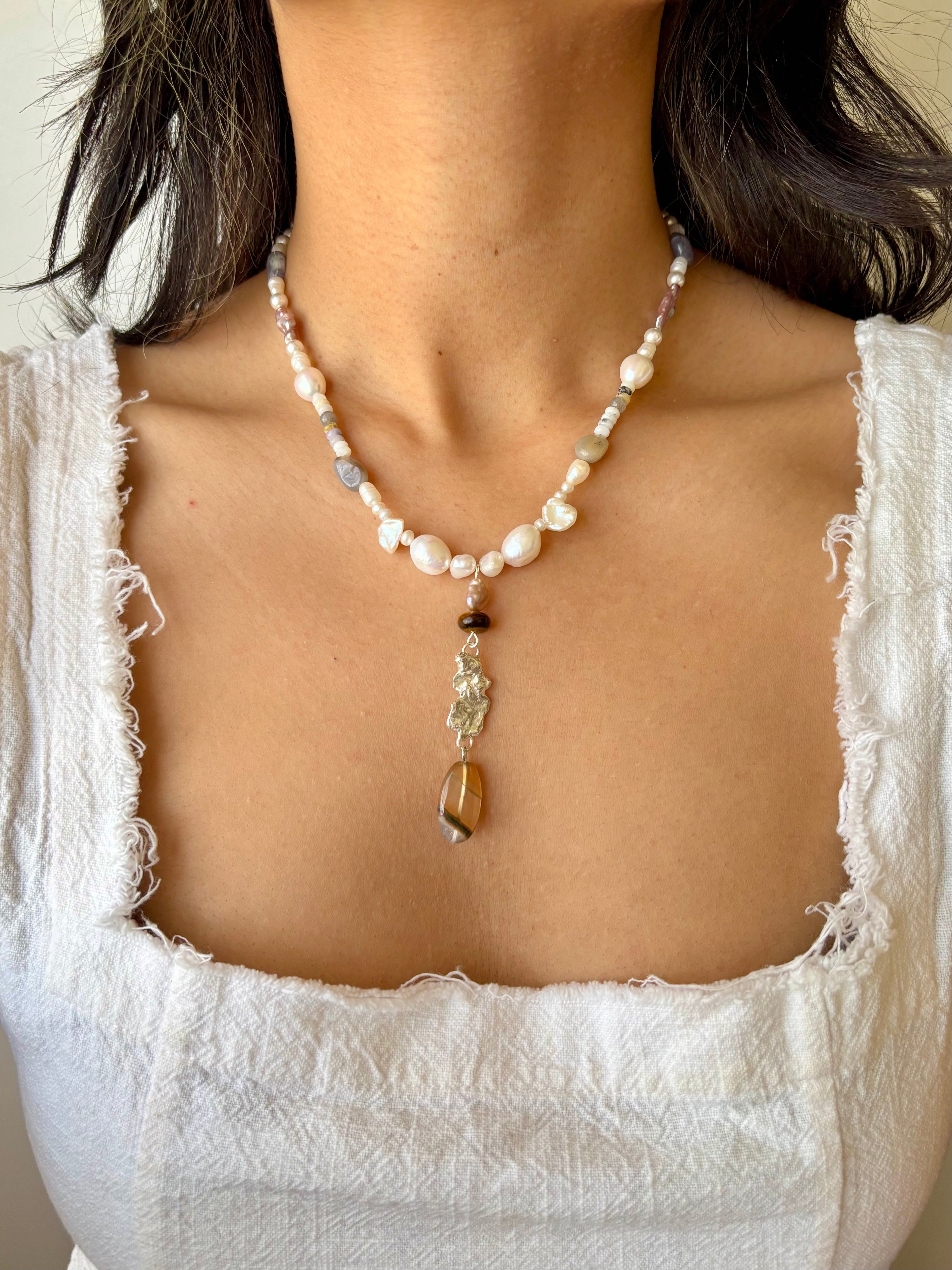 Tidal relic necklace - anchor