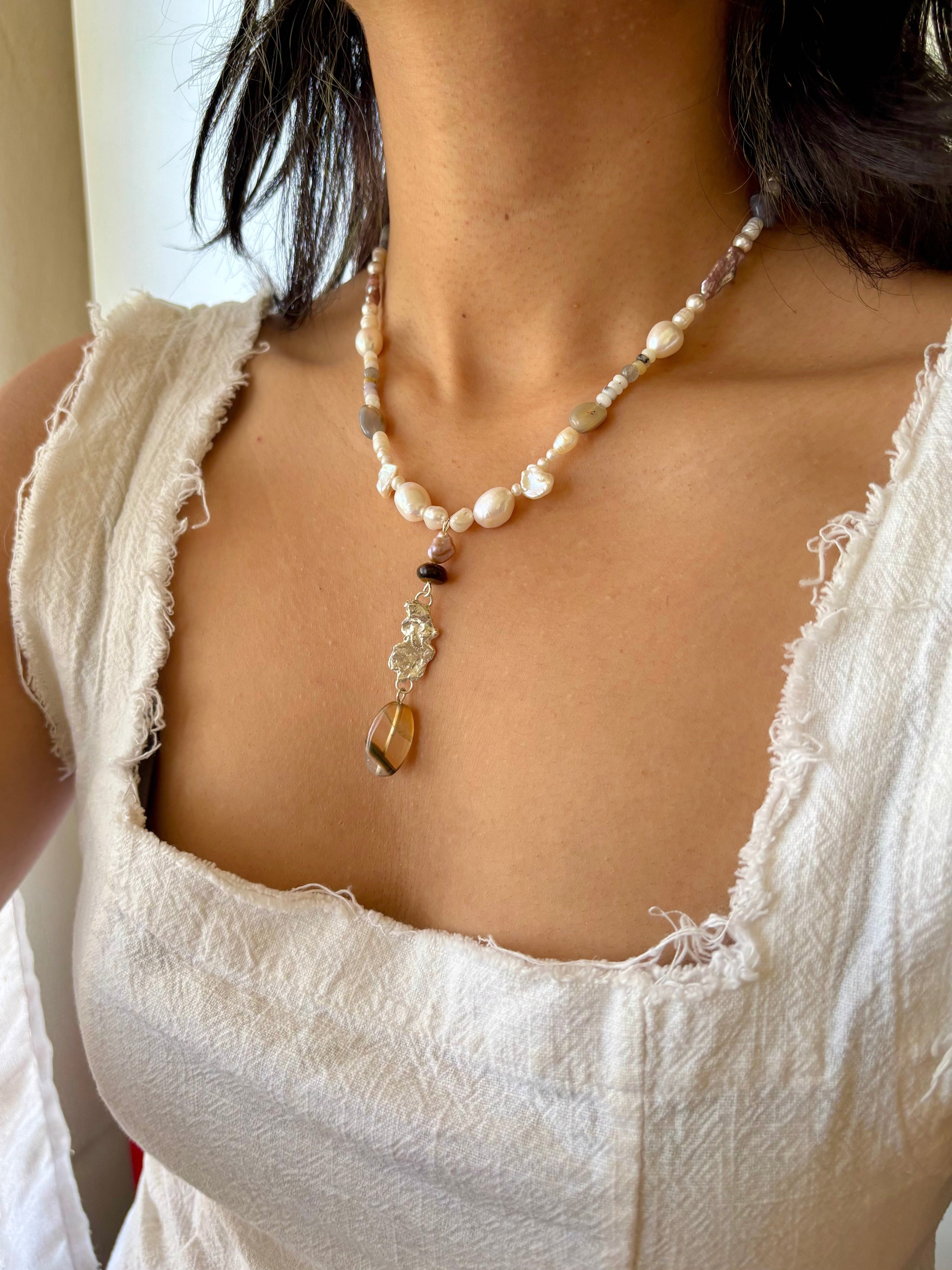 Tidal relic necklace - anchor