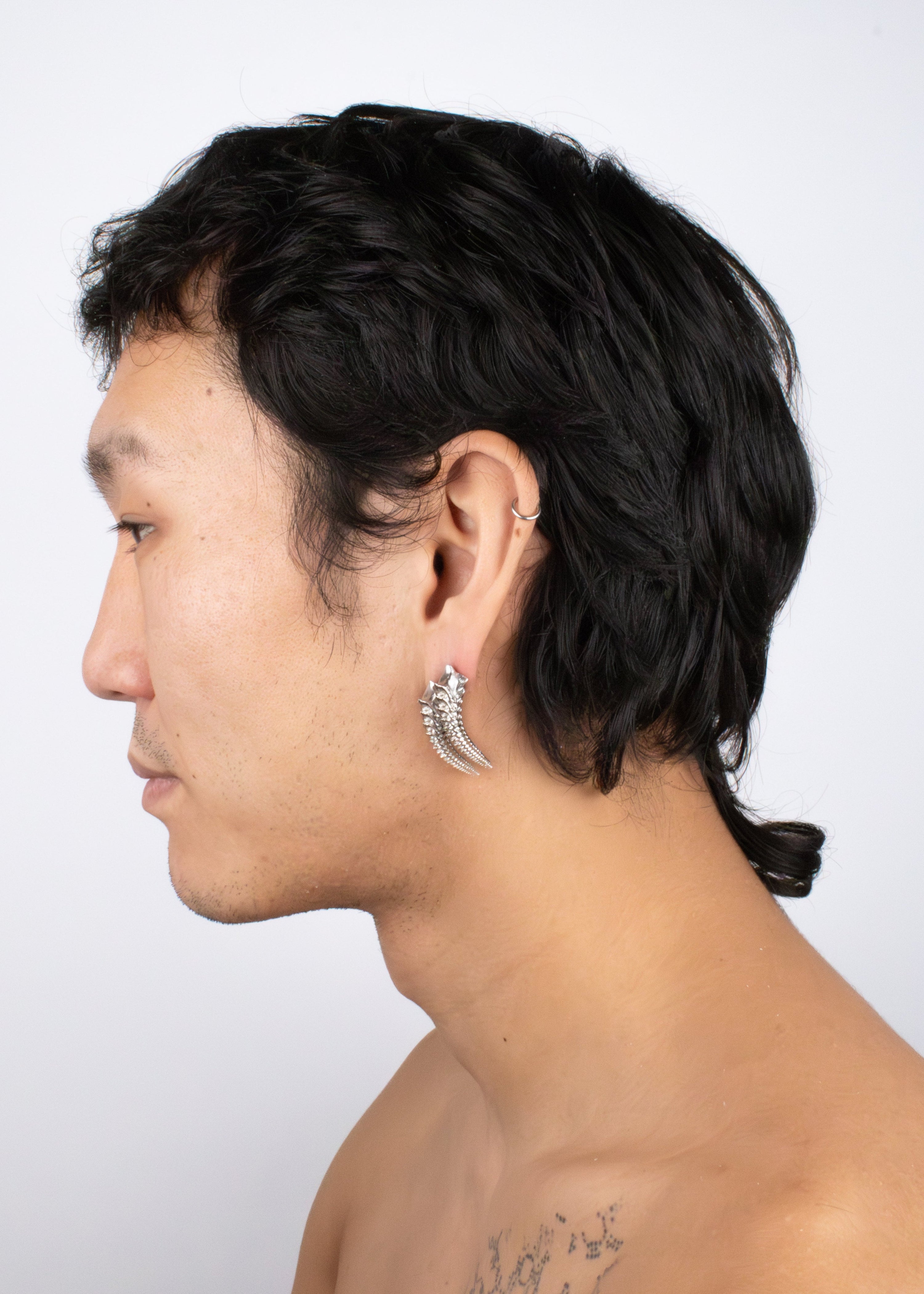 Cervical ear studs / 316l