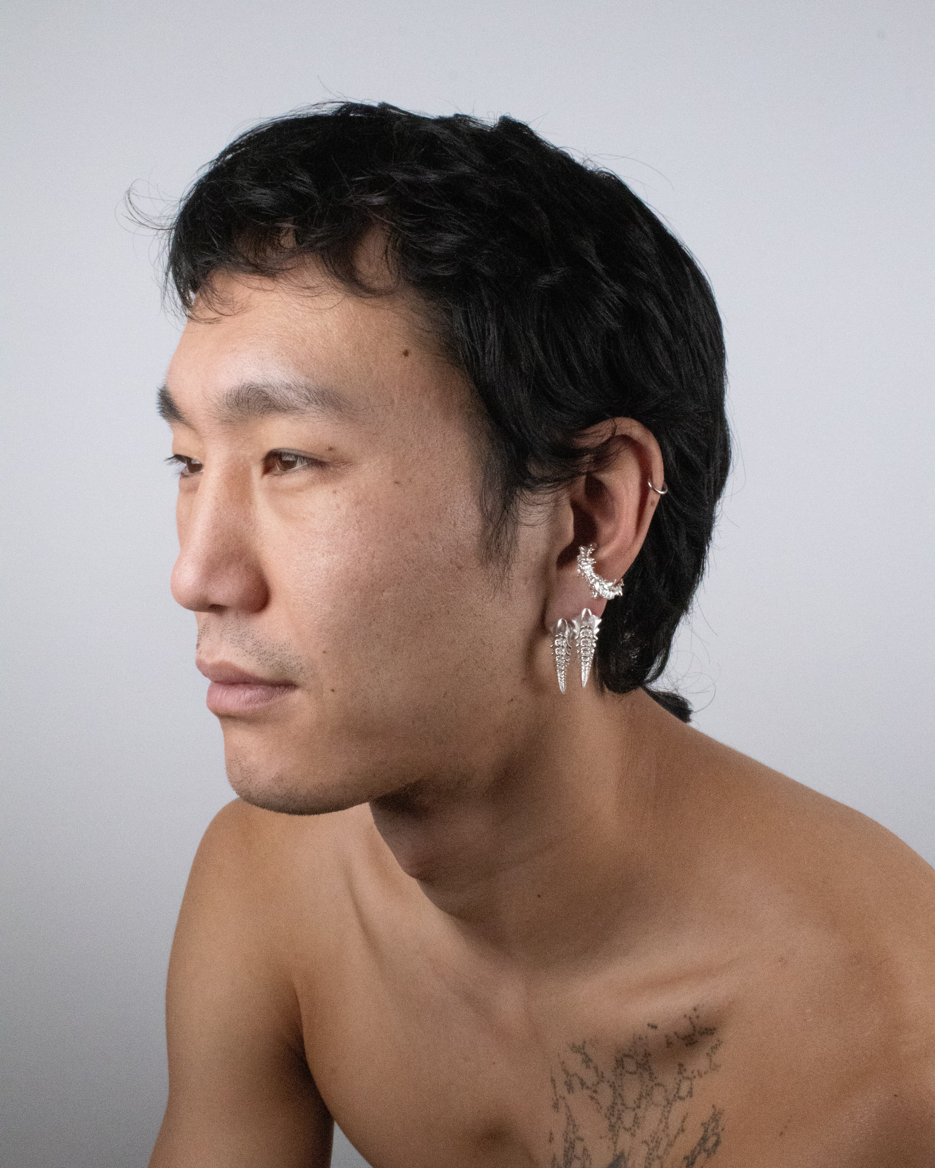 01-piece series earcuff / ring