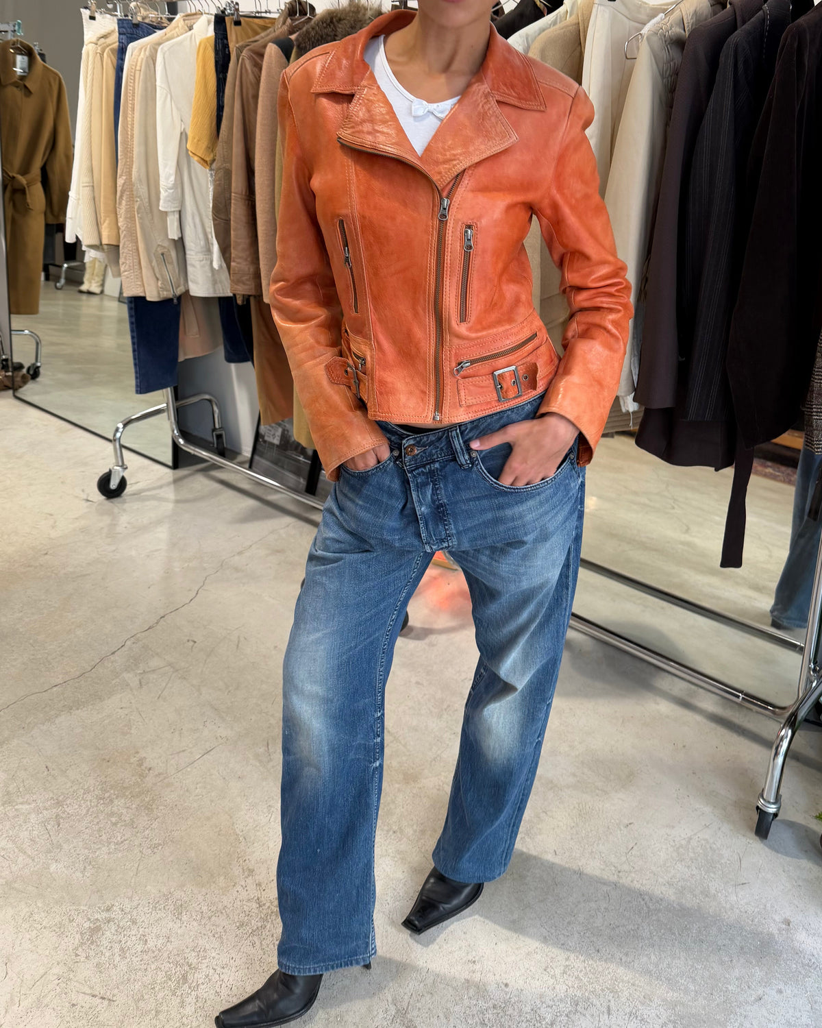 The ally leather jacket