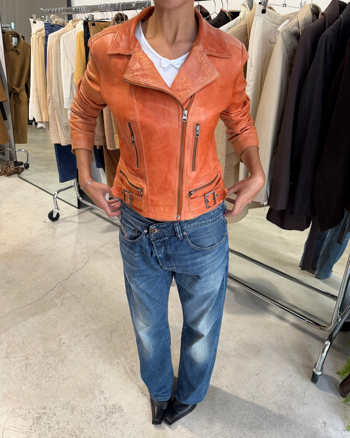 The ally leather jacket