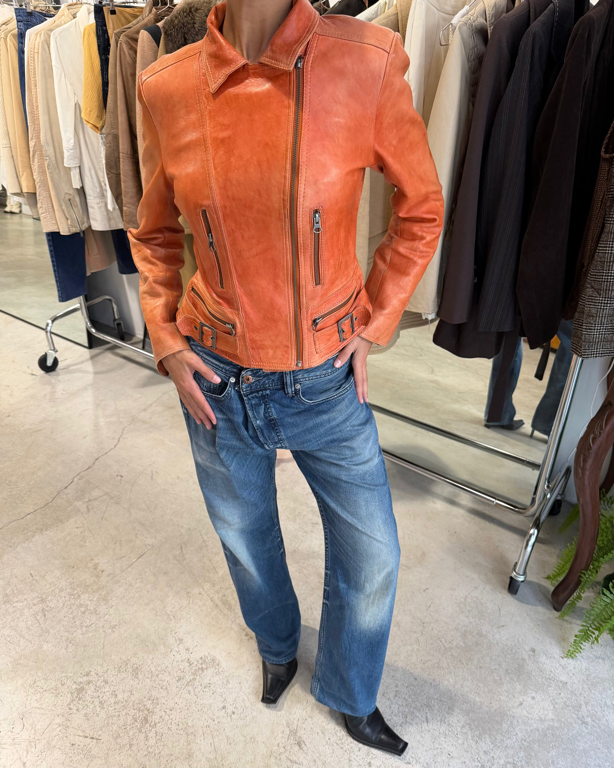 The ally leather jacket