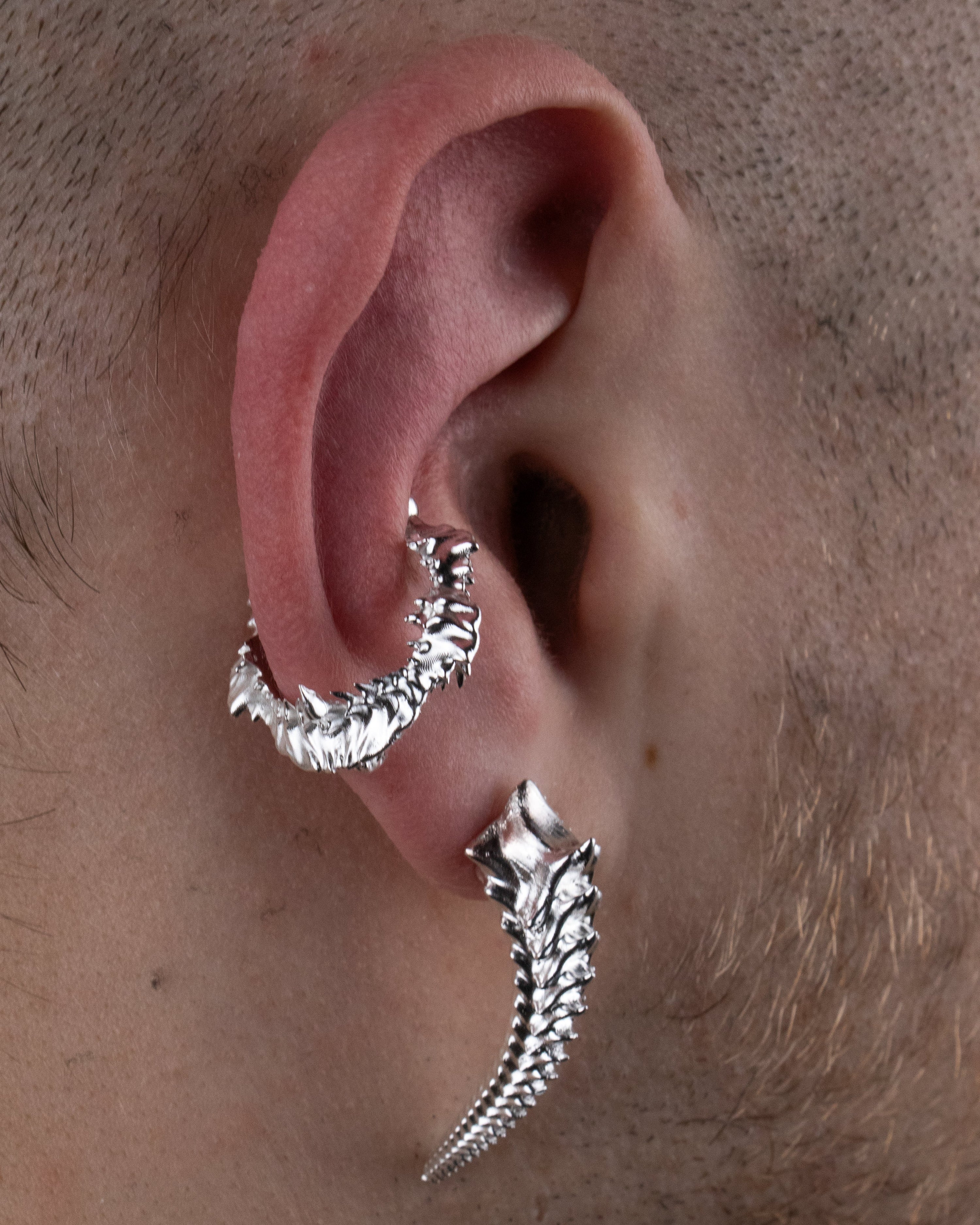 01-piece series earcuff / ring