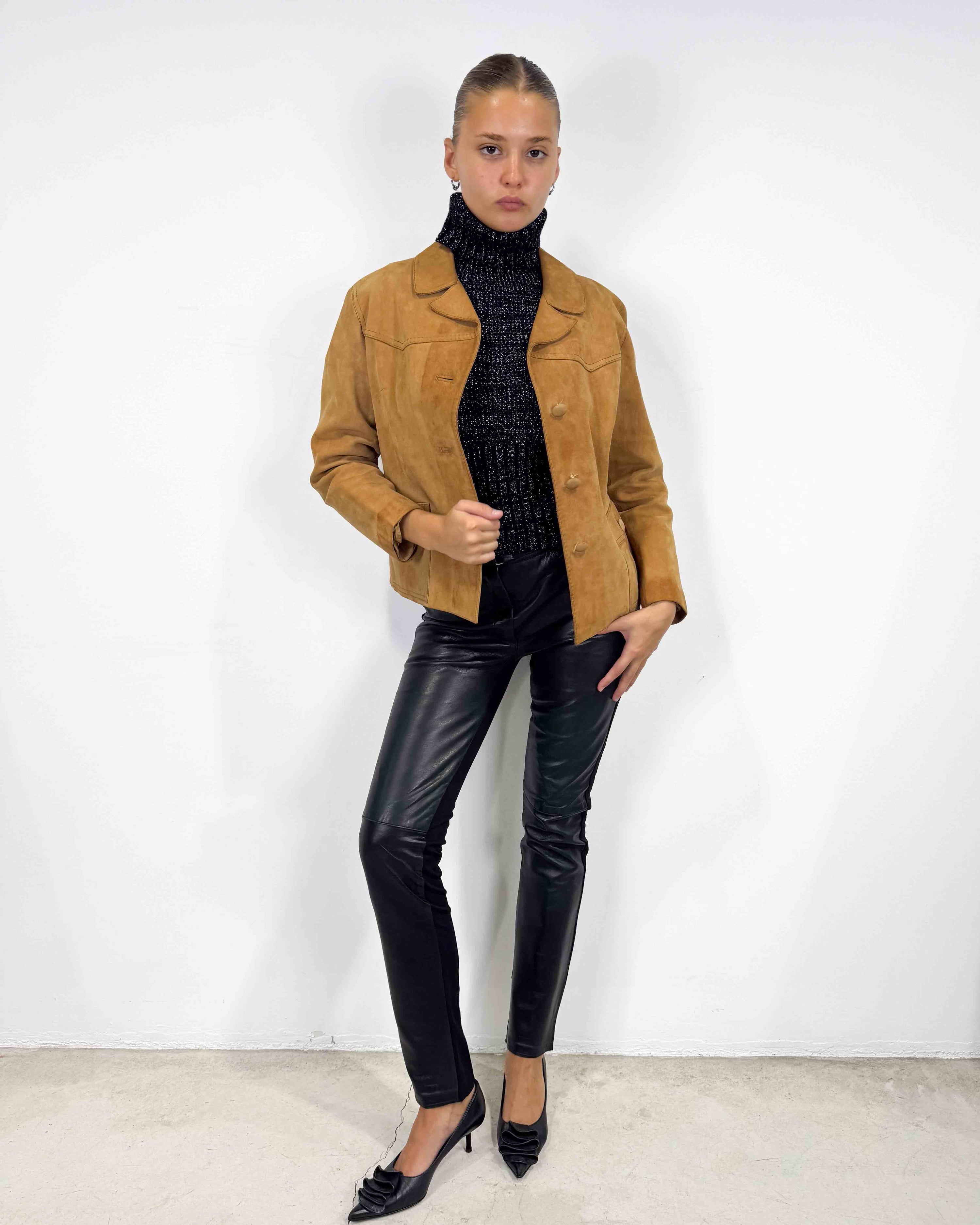 The katia leather jacket