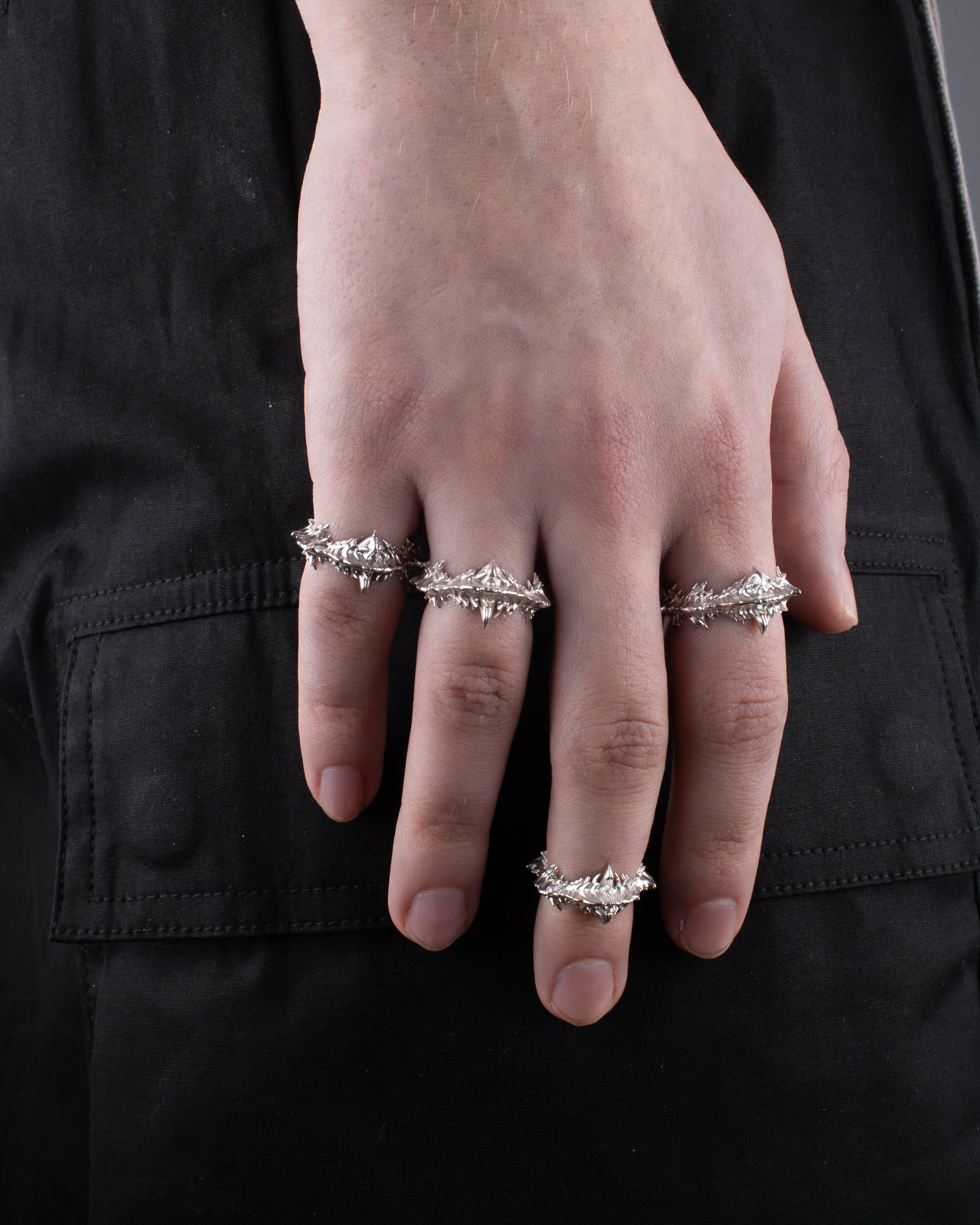 01-piece series earcuff / ring