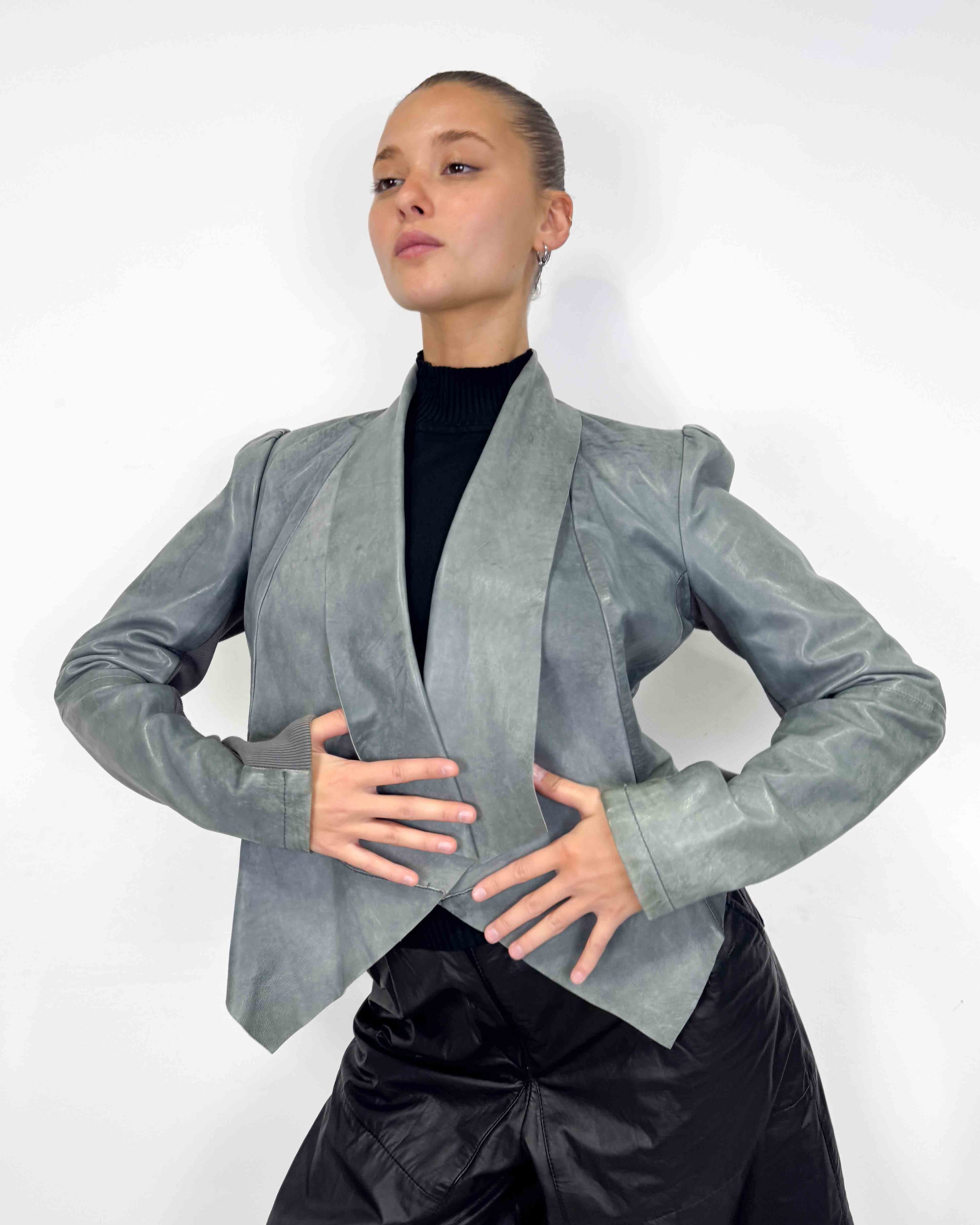 The vanessa leather jacket