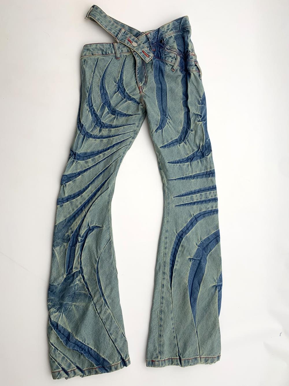 Signature bias cut jeans