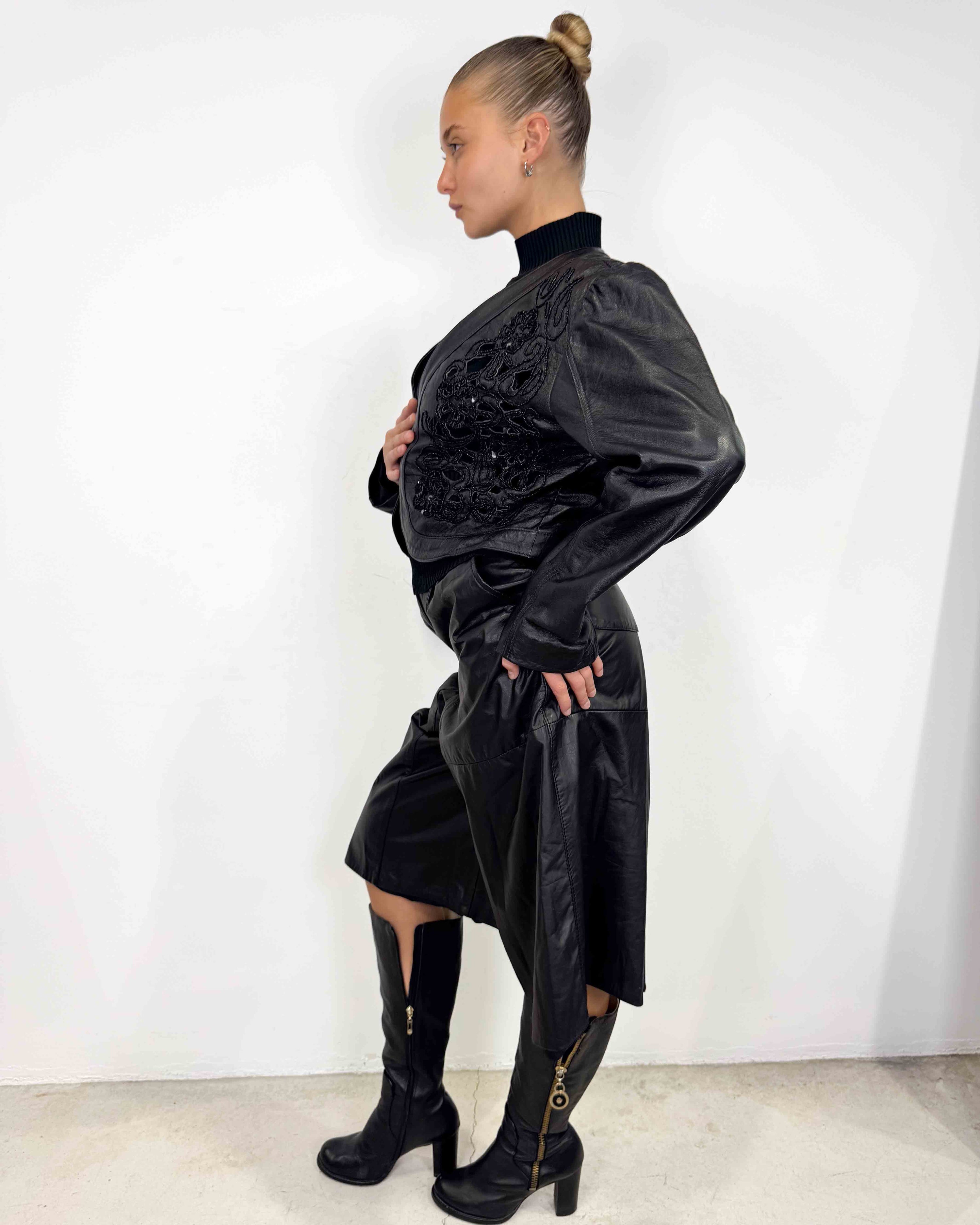 The tiffany leather jacket