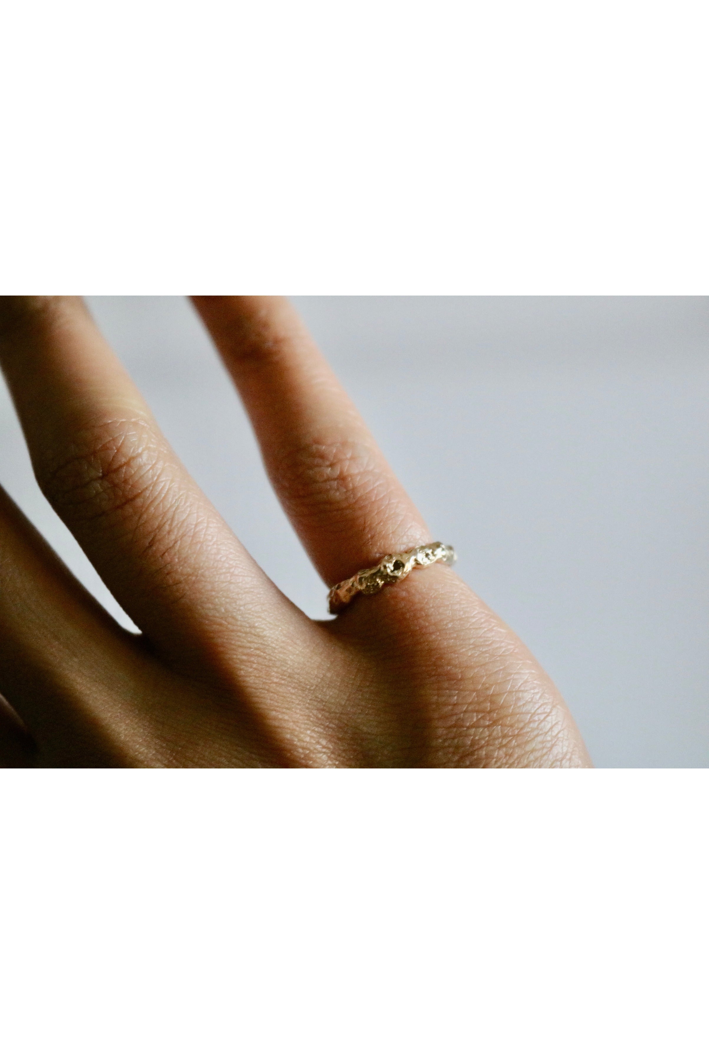 Pinkie's up! ring - gold