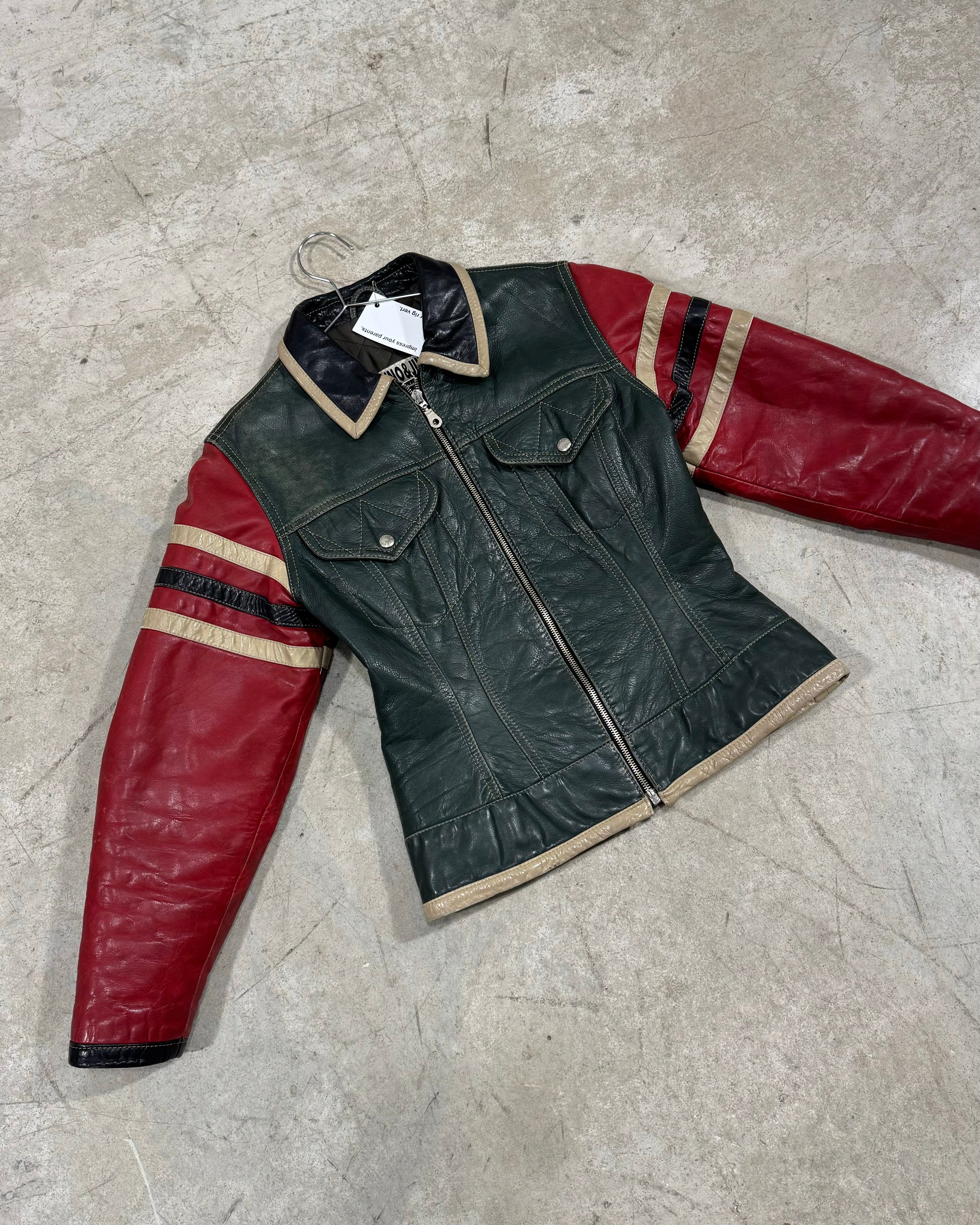 The monika leather jacket