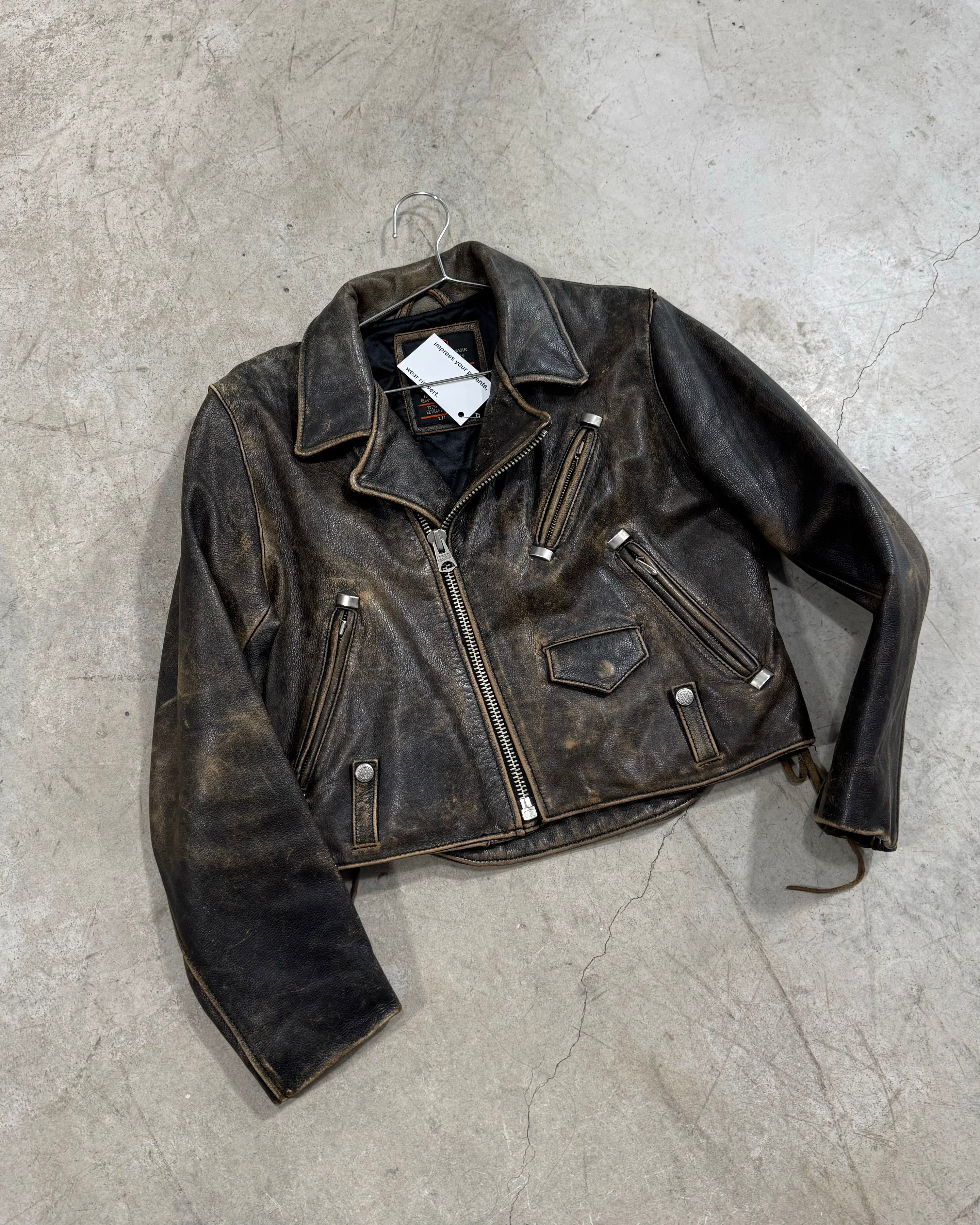 The nikoletta leather jacket