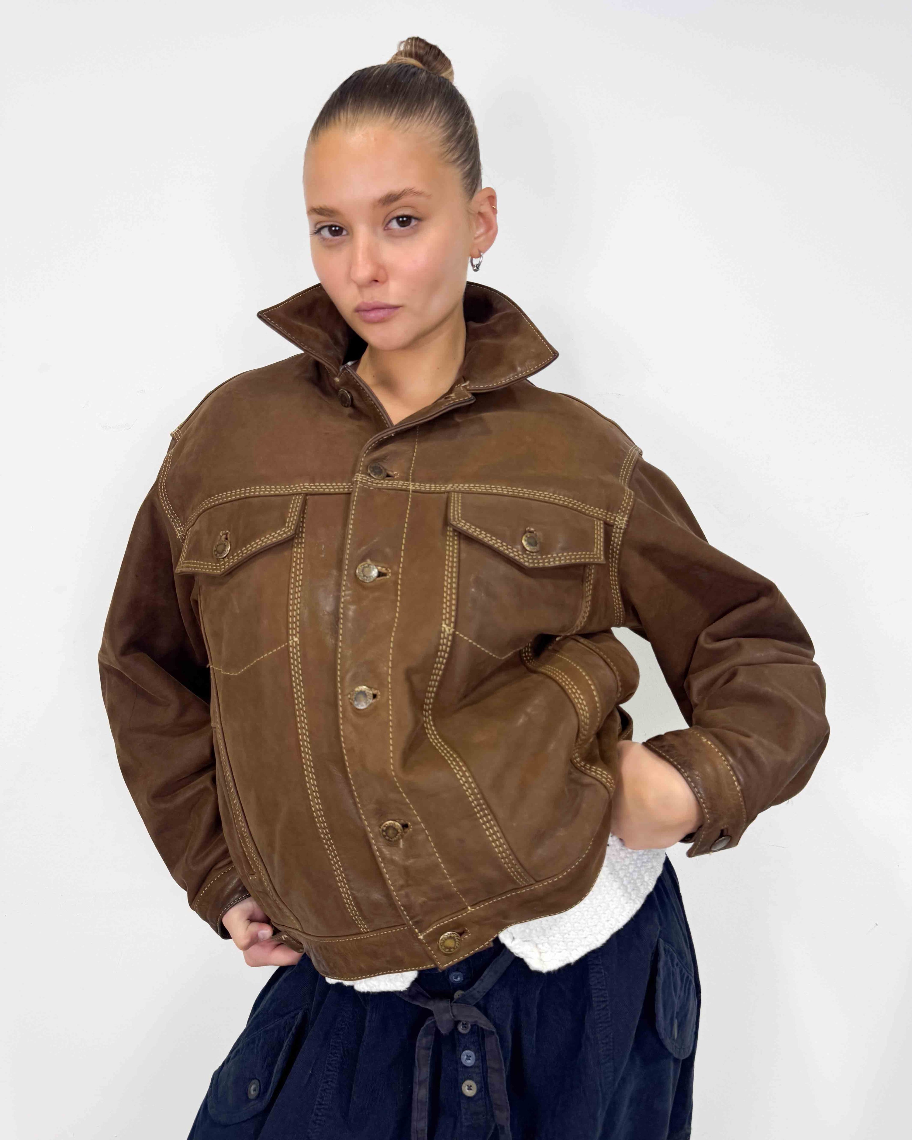 The dulce leather jacket