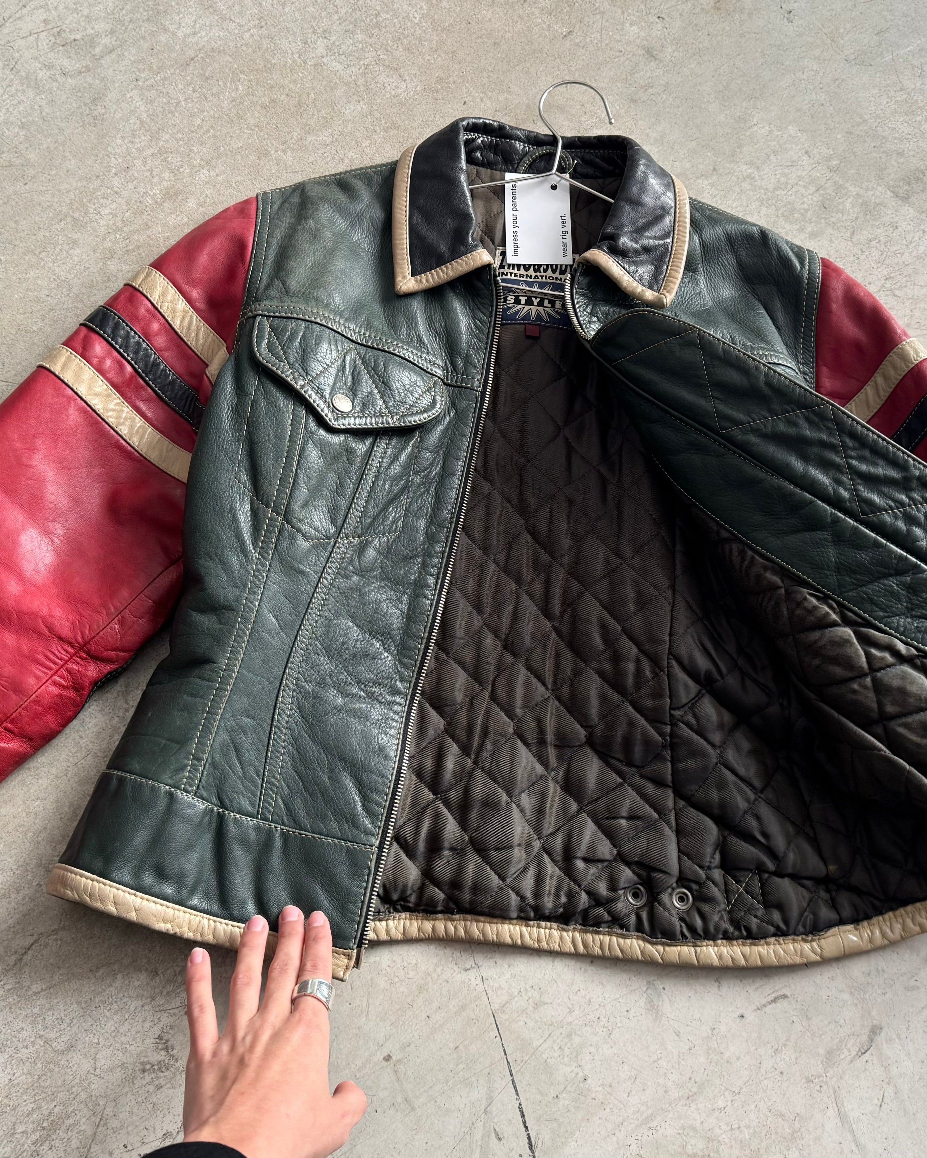 The monika leather jacket