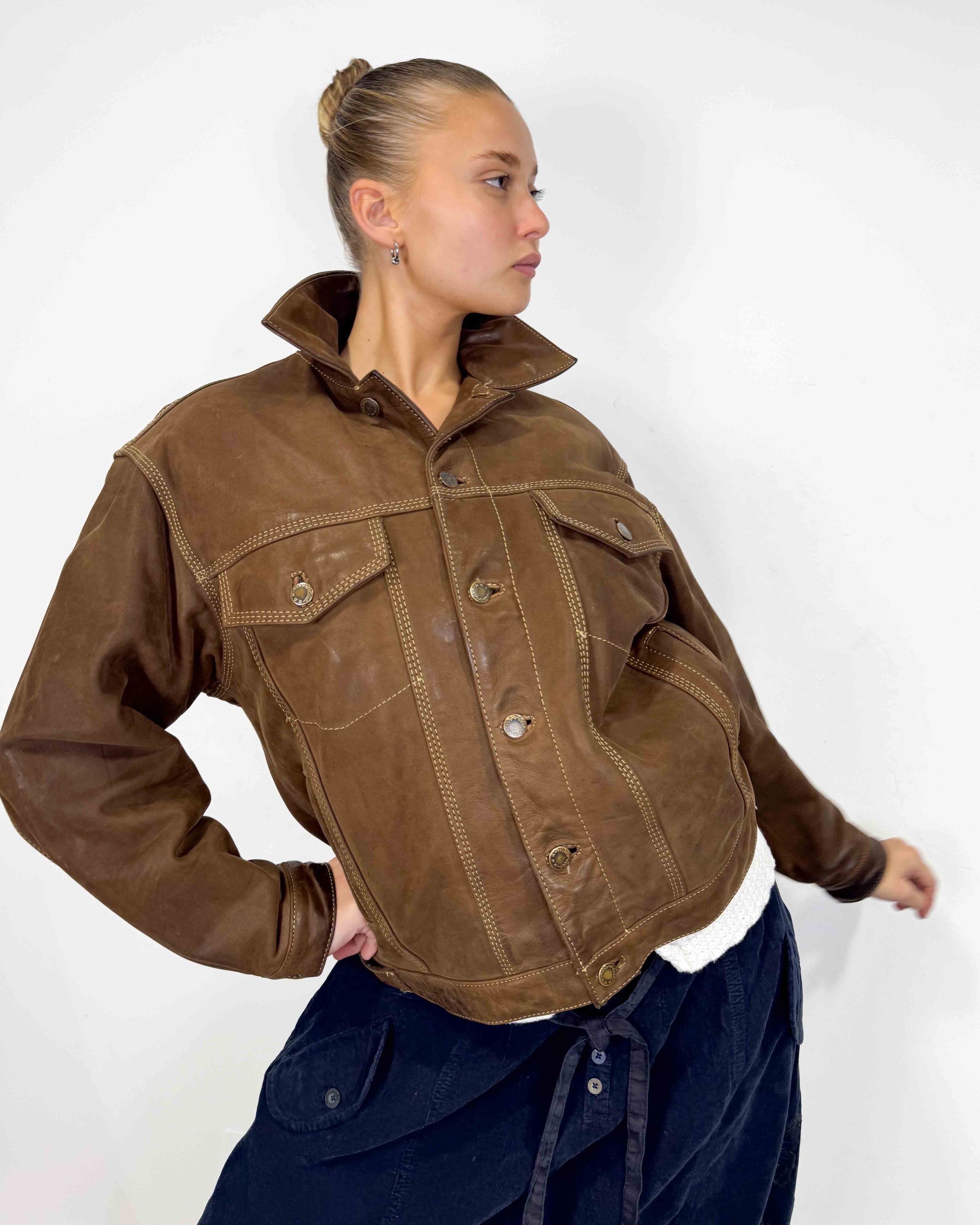 The dulce leather jacket