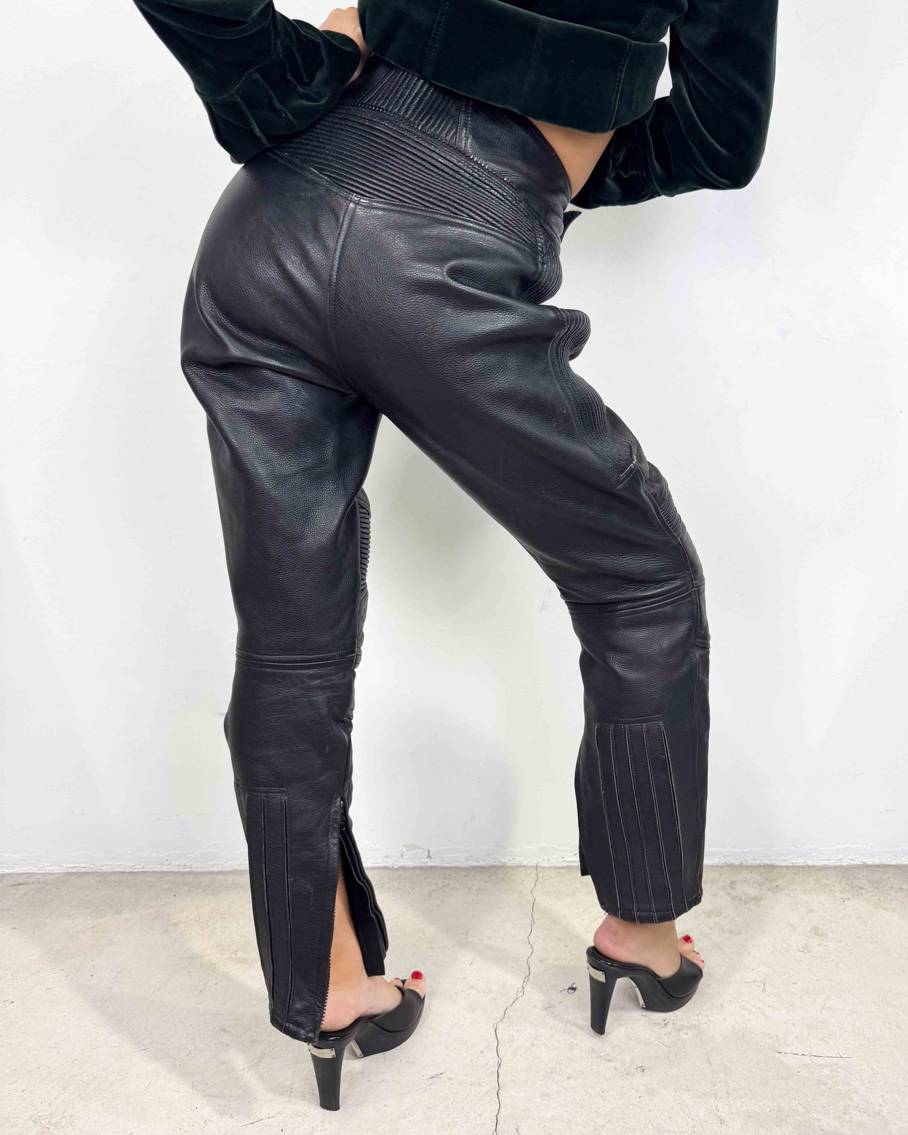 The dilara leather pants