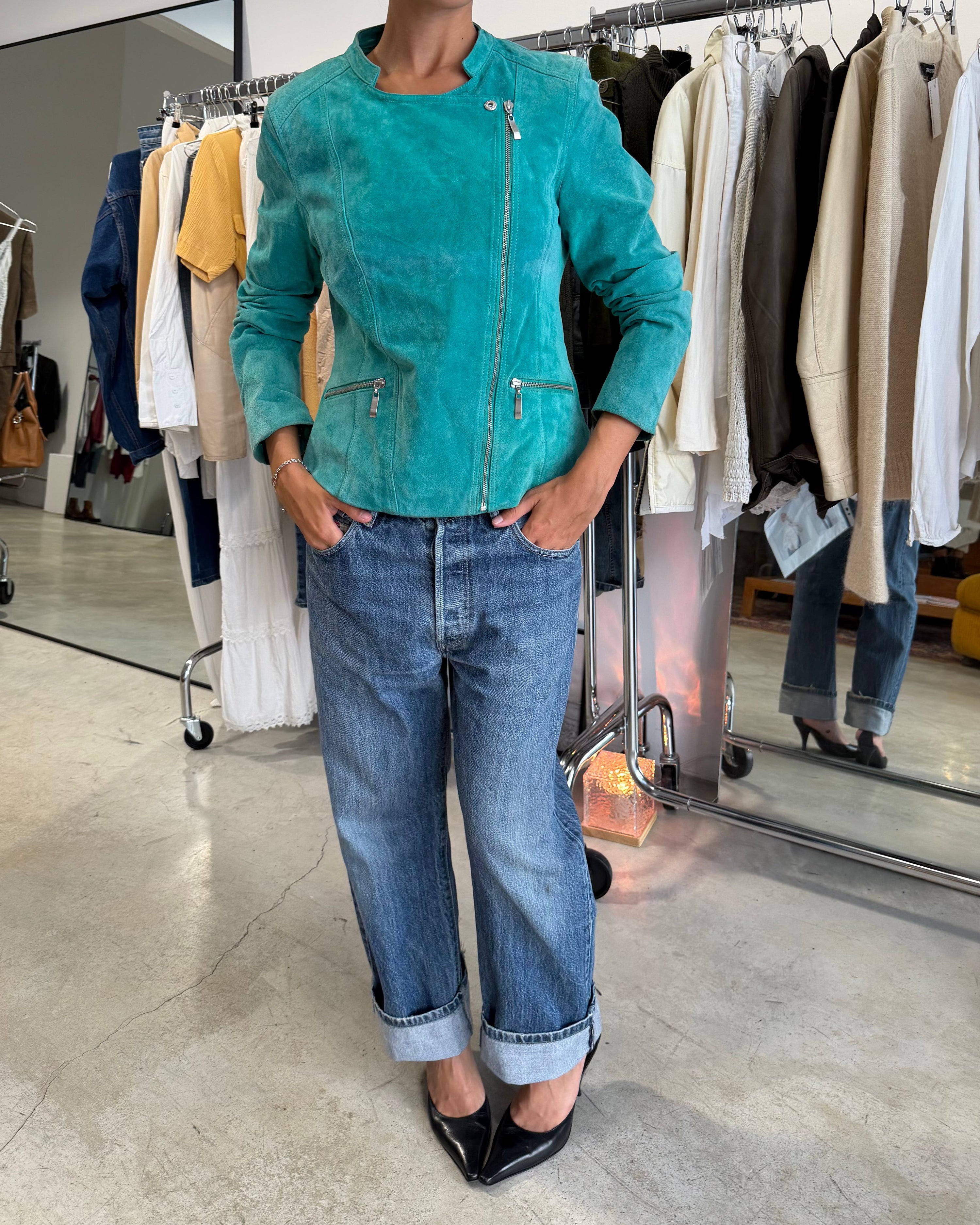The nahia leather jacket