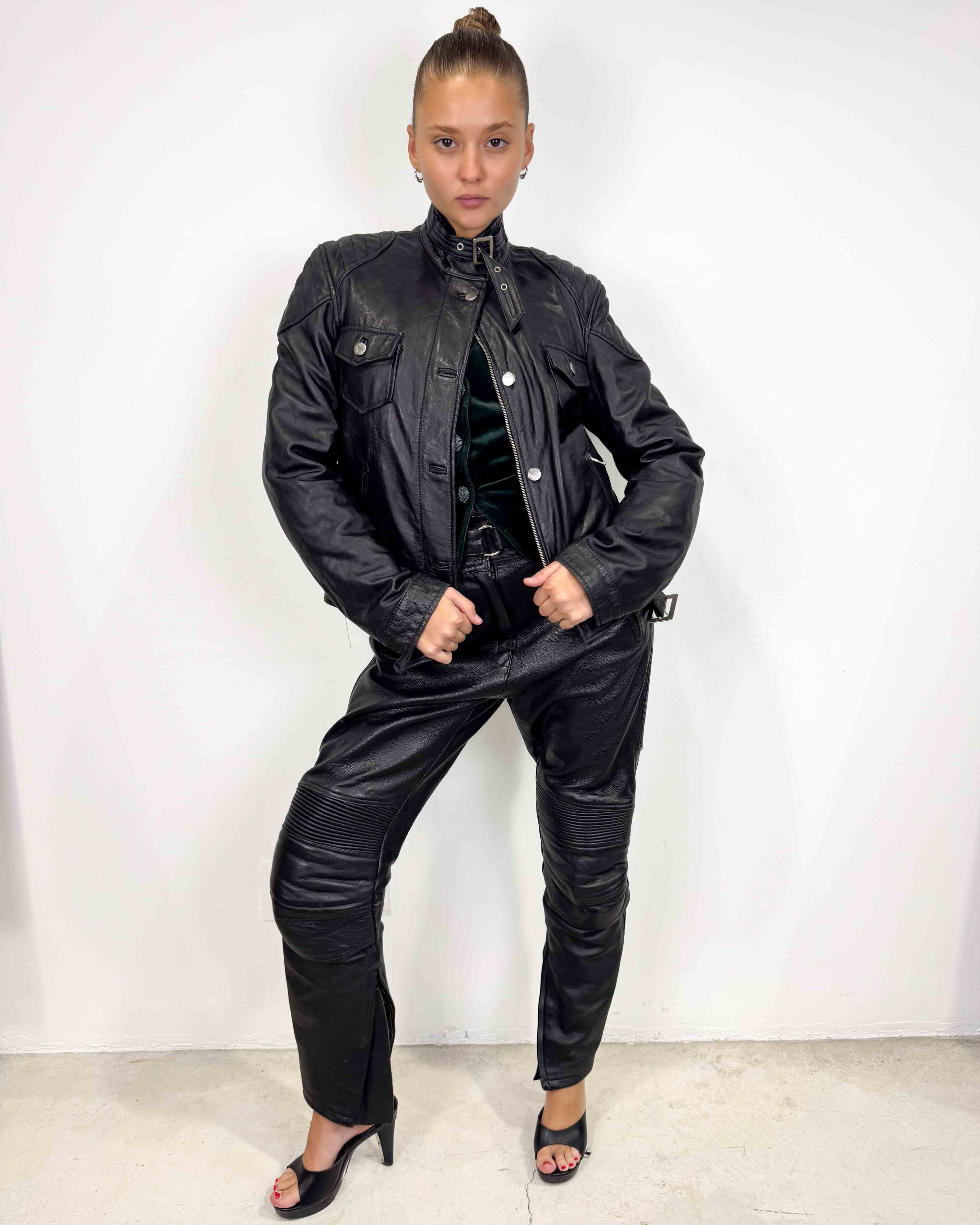 The dilara leather pants