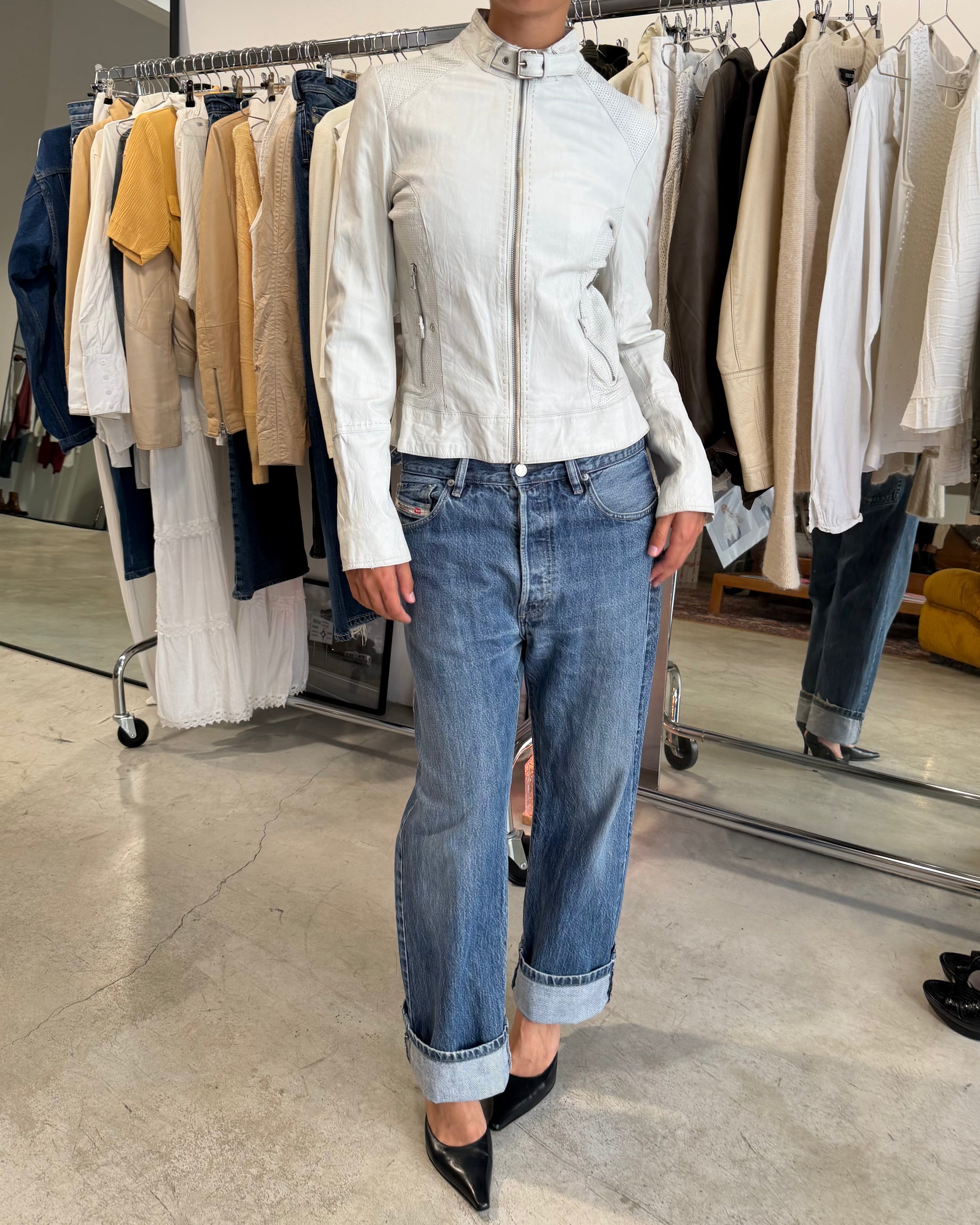 The elodie leather jacket