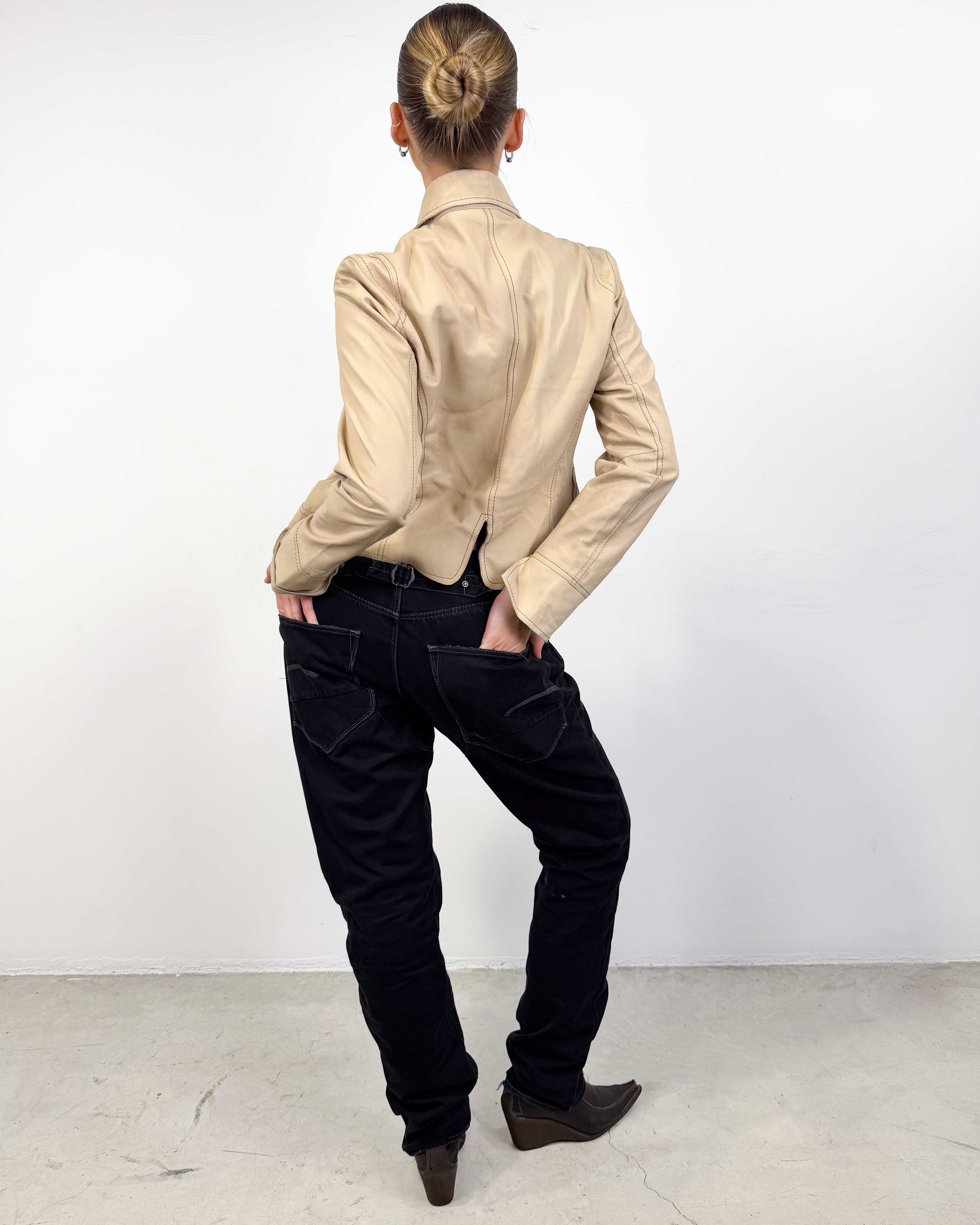 The hally leather jacket
