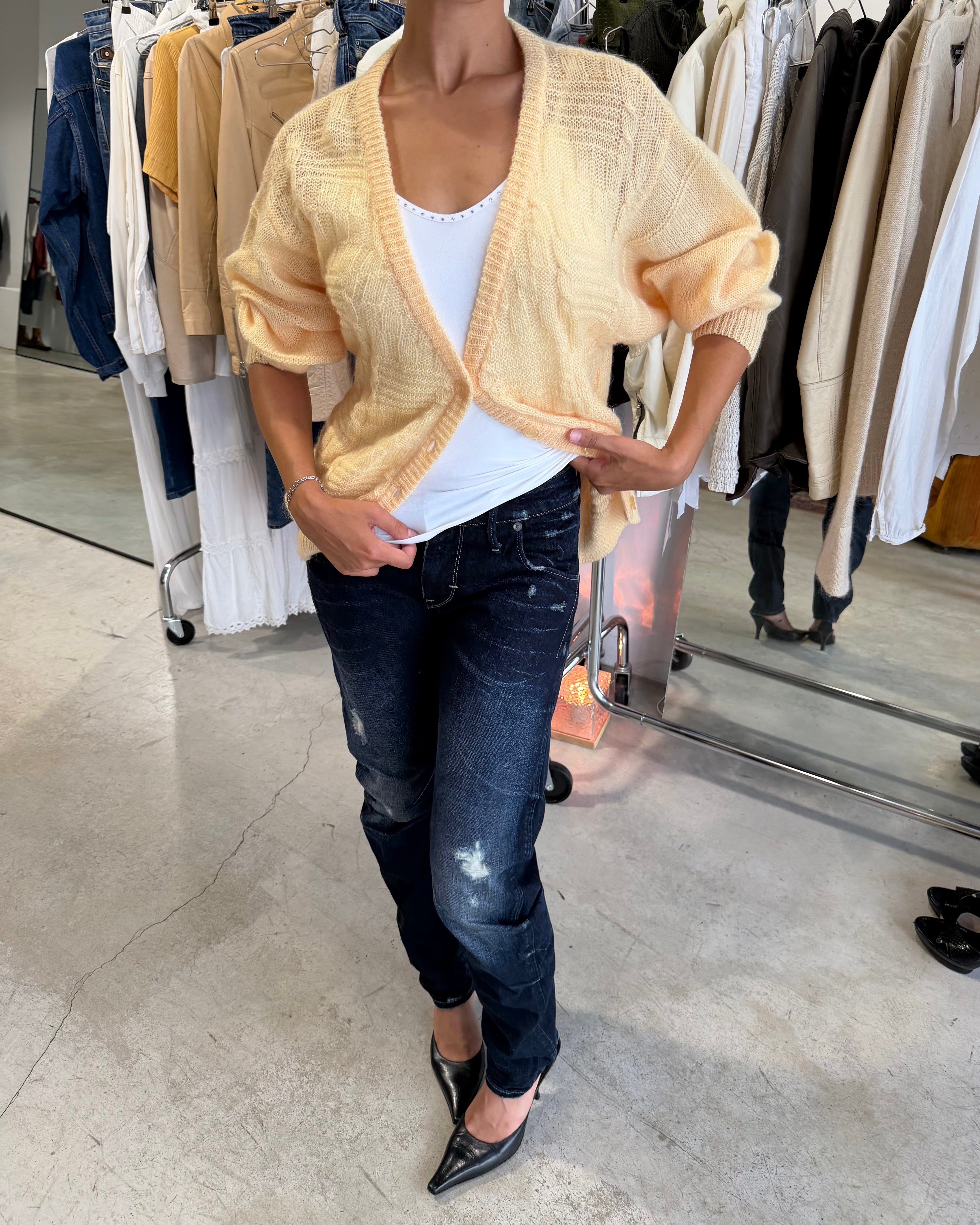 The amber knit sweater
