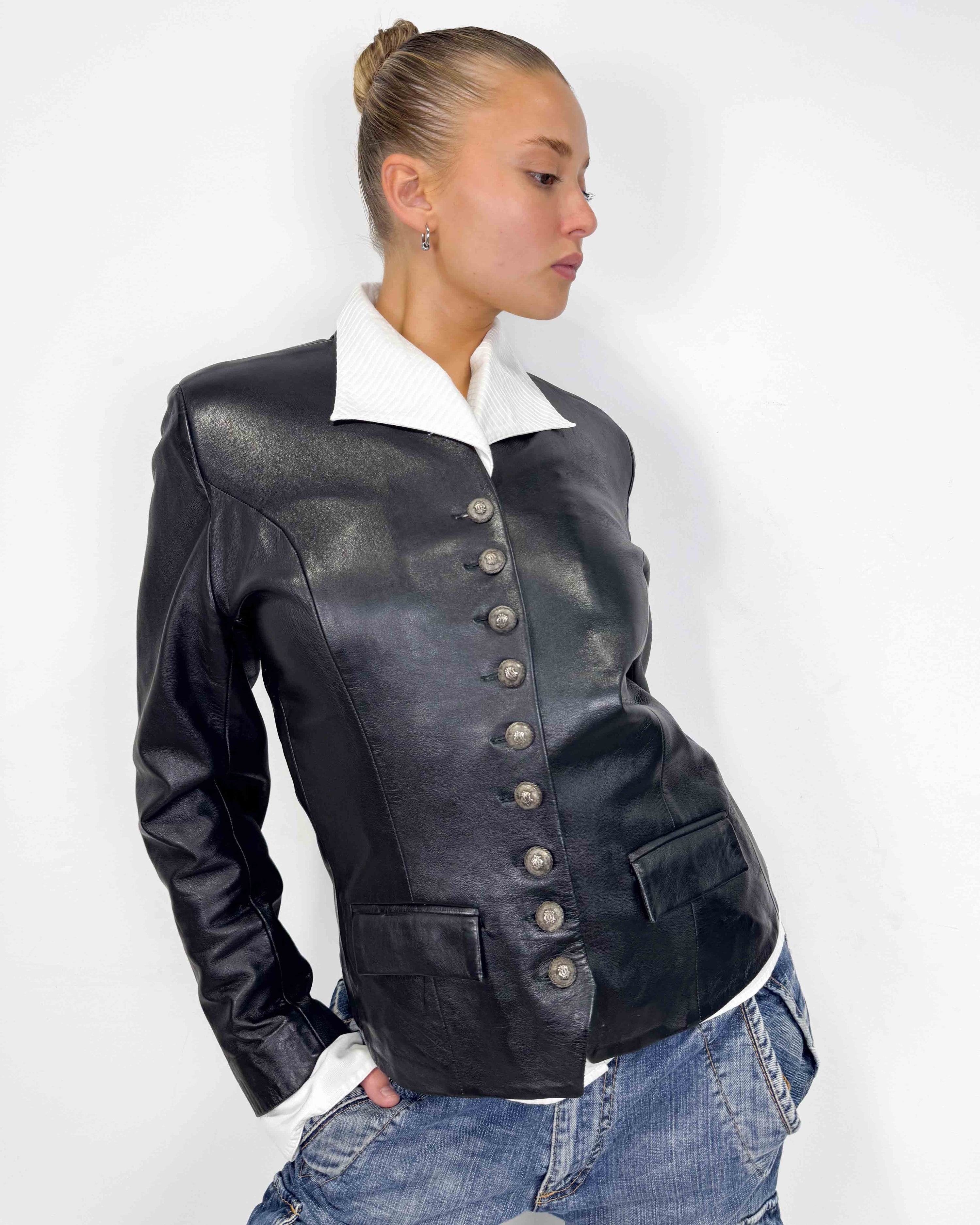 The kitty leather jacket