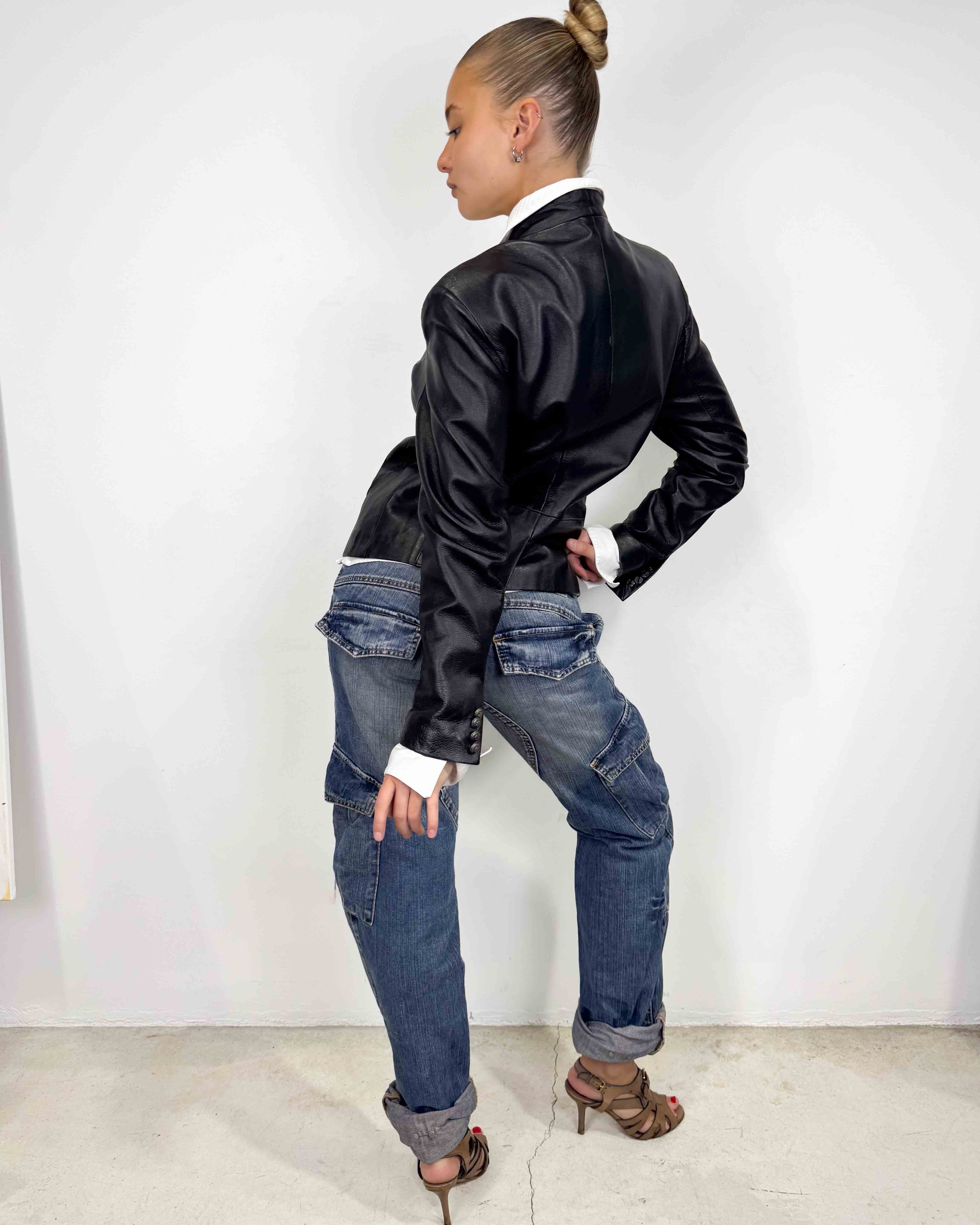 The kitty leather jacket