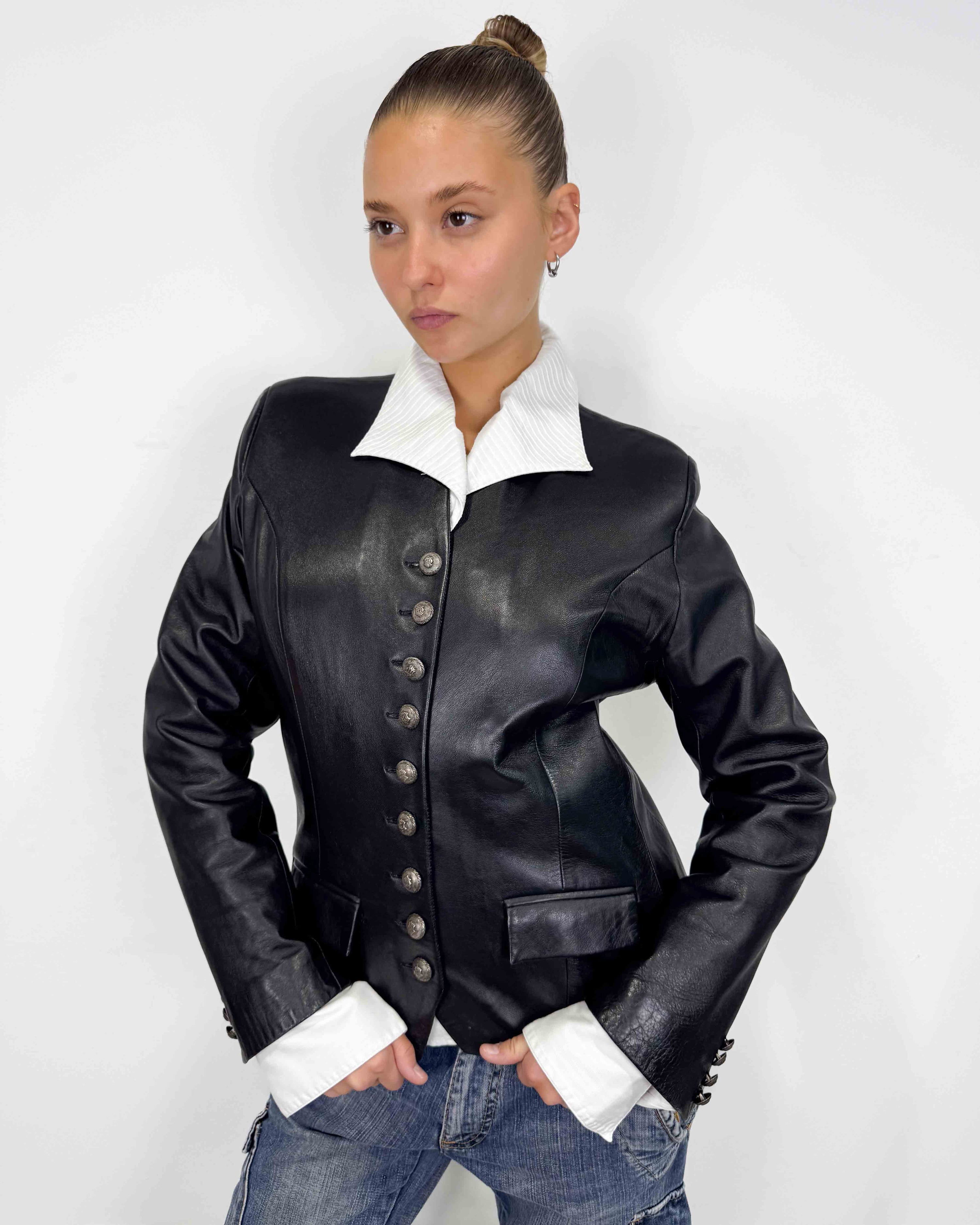 The kitty leather jacket
