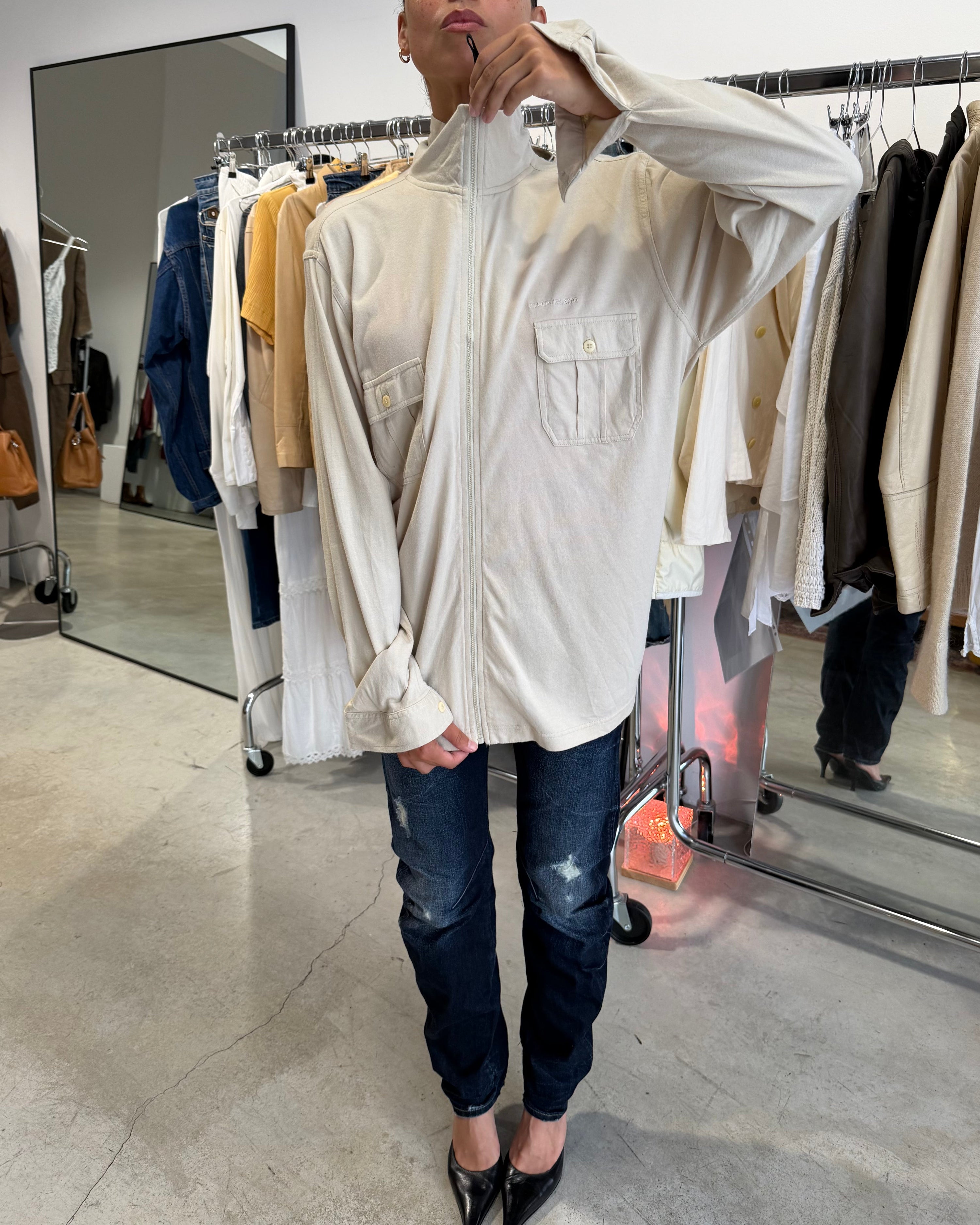 The genebelle jacket by stone island