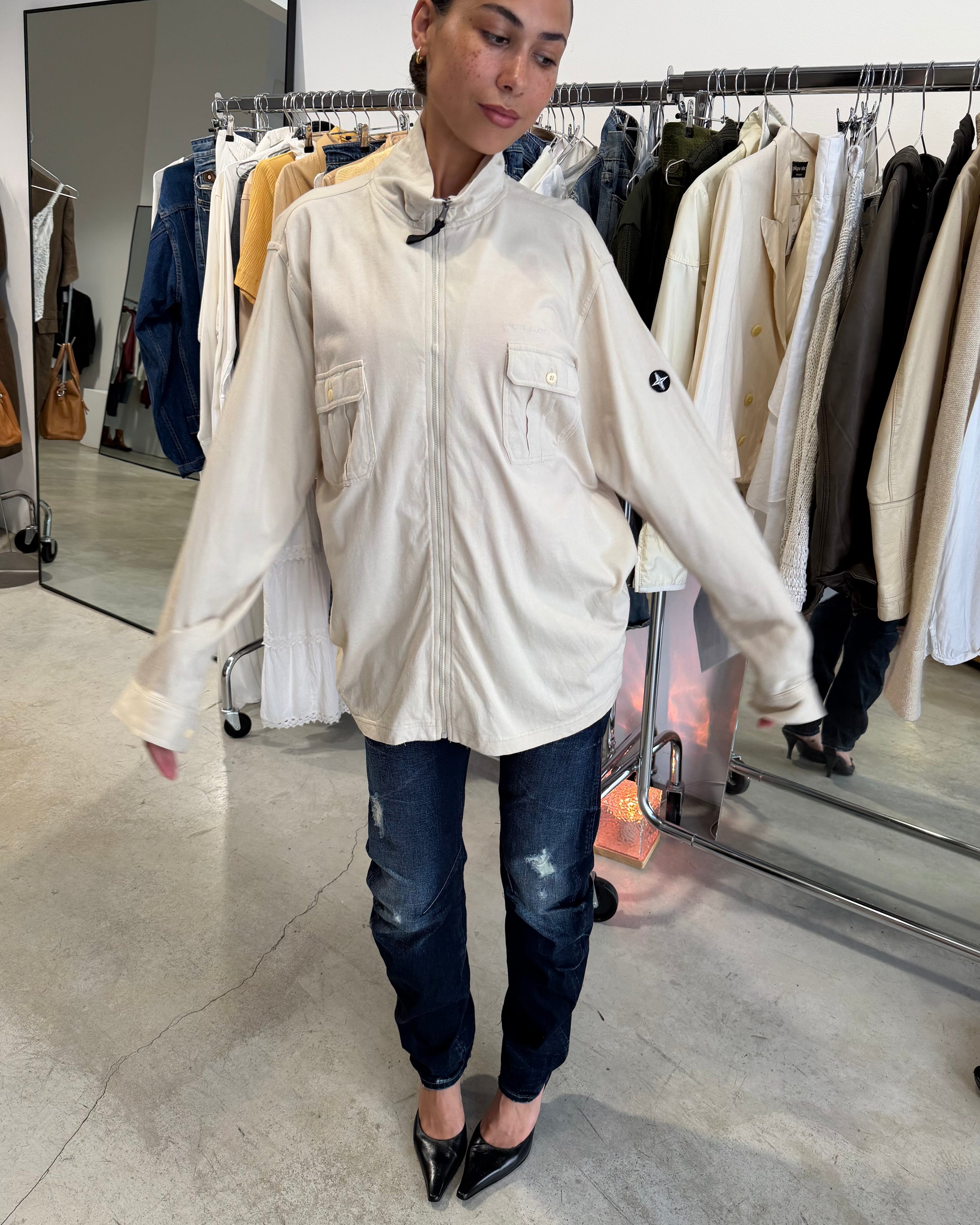 The genebelle jacket by stone island
