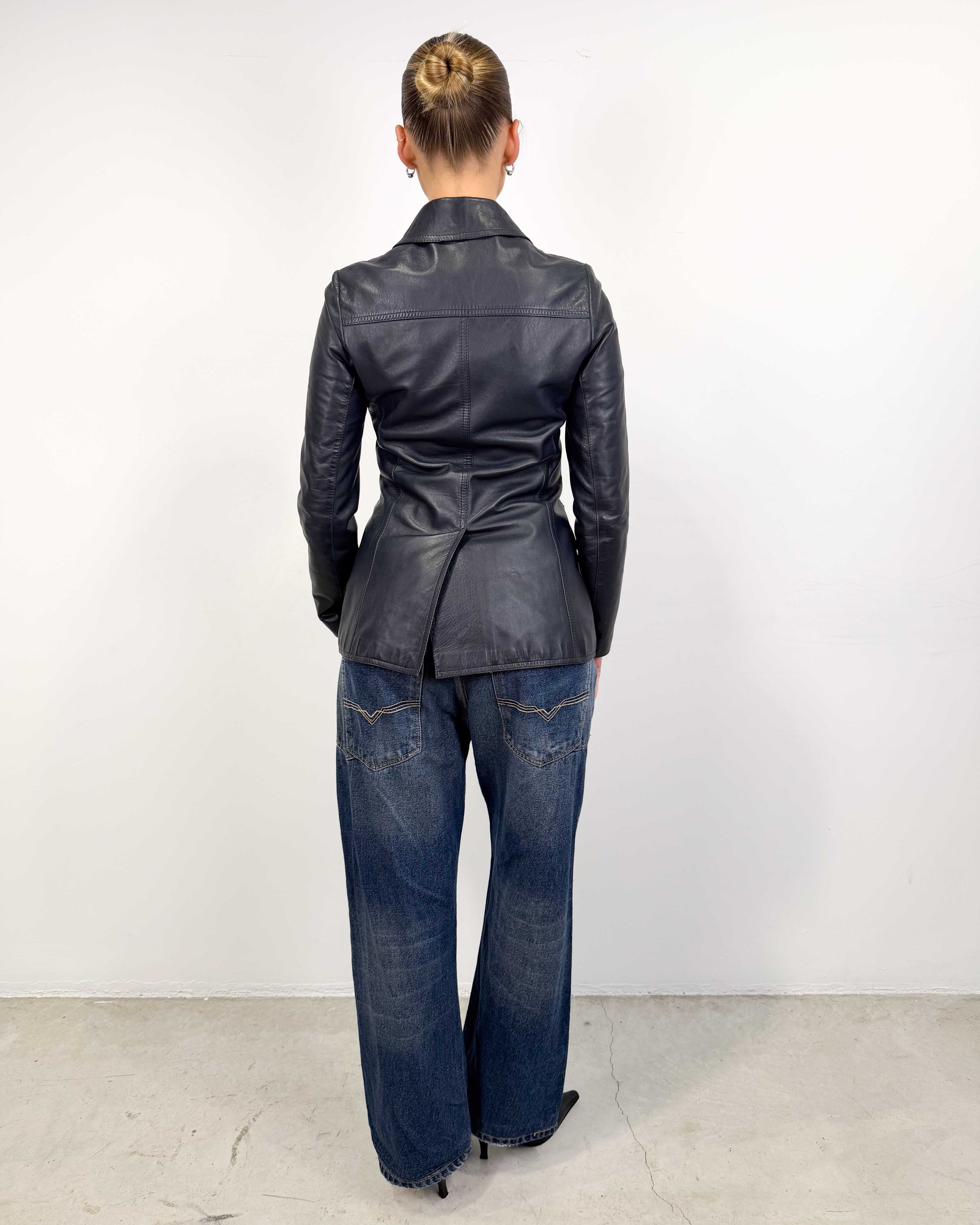 The dayanne leather jacket