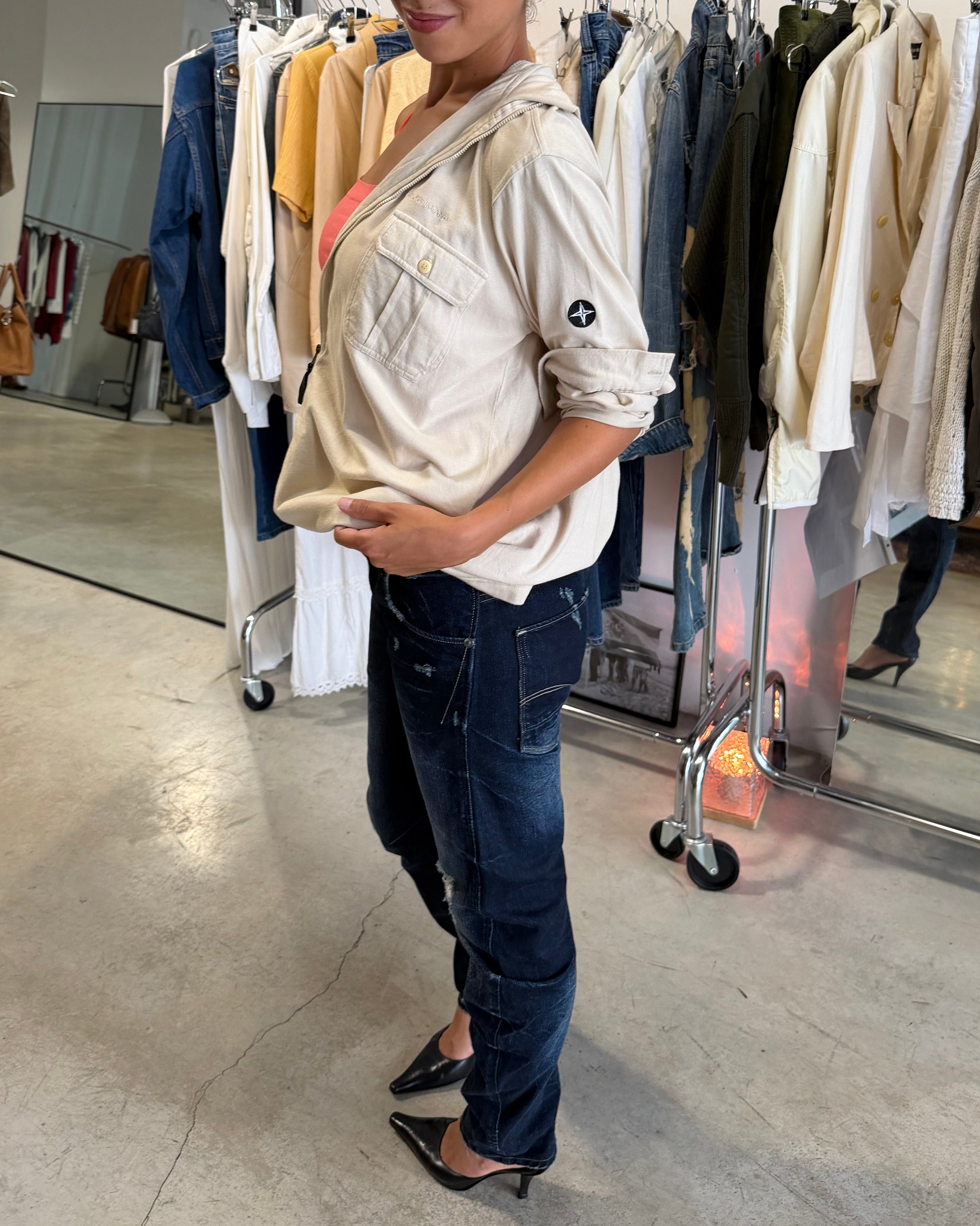 The genebelle jacket by stone island