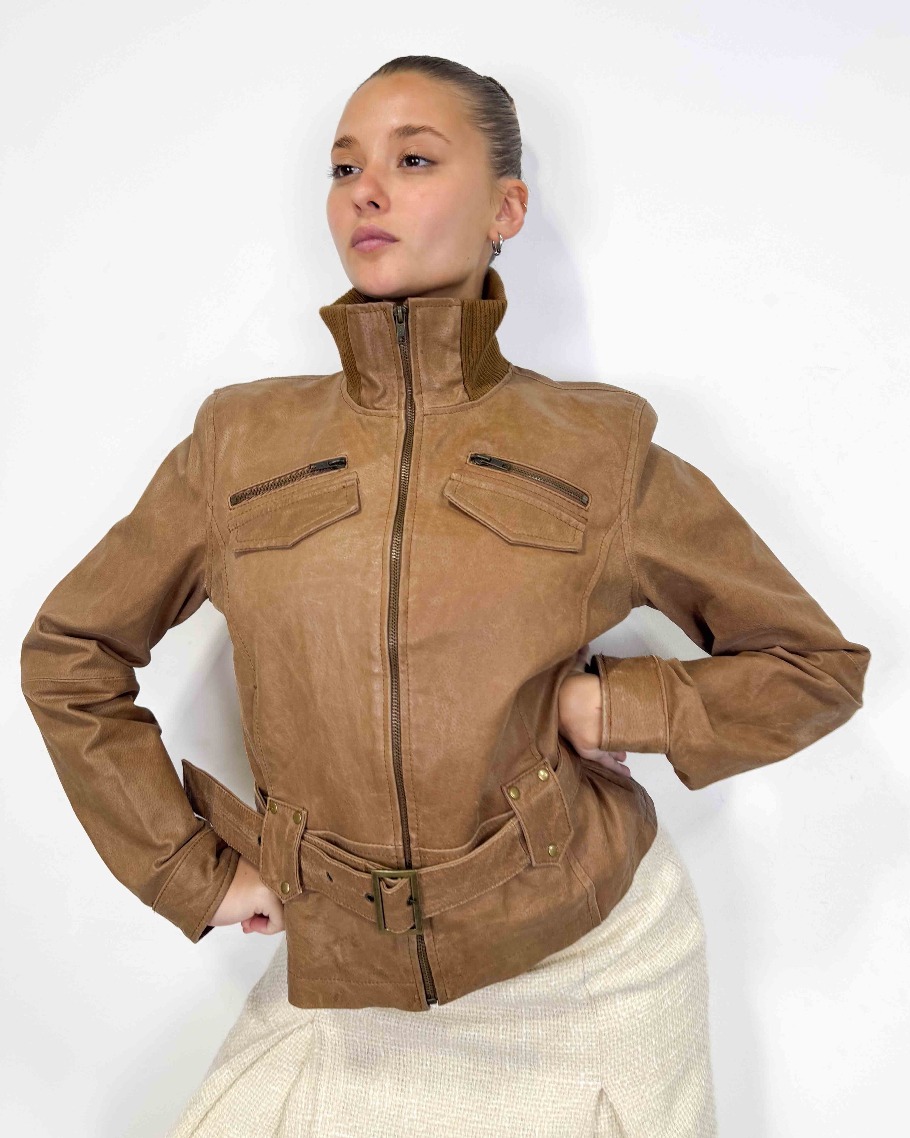 The vivienne leather jacket