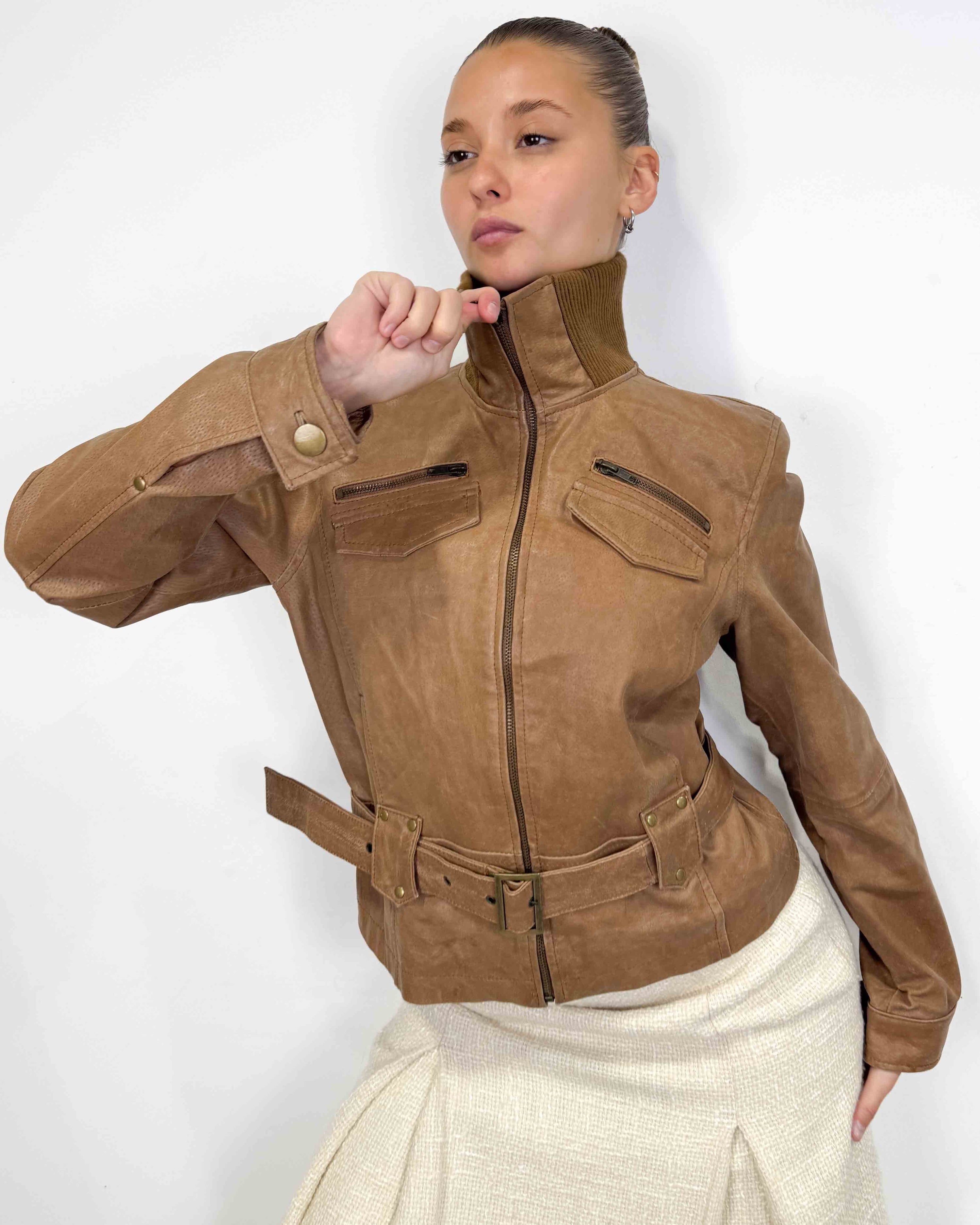 The vivienne leather jacket
